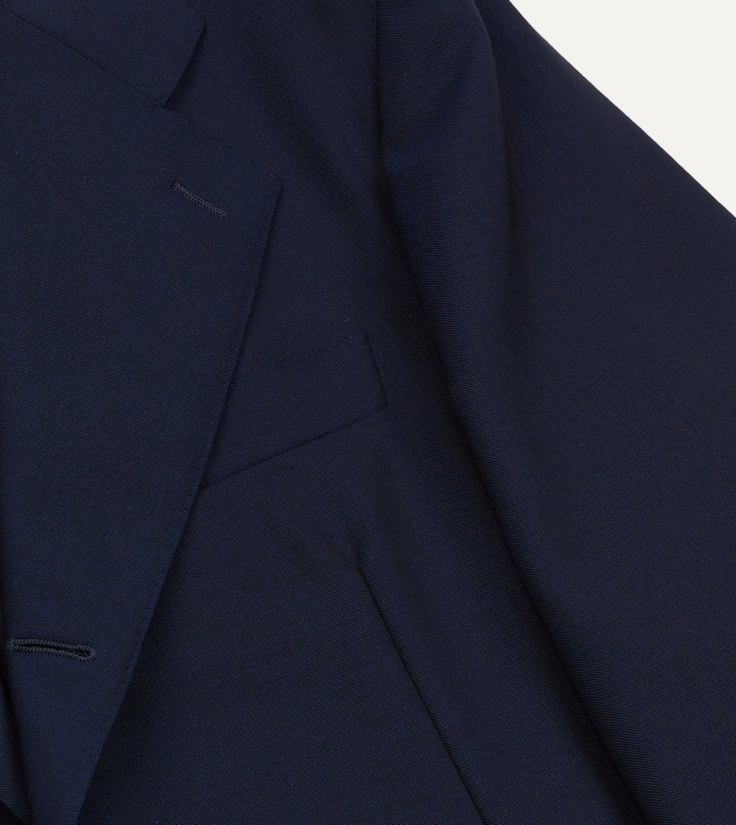 Light Navy Fresco Lite® Wool Tailored Jacket