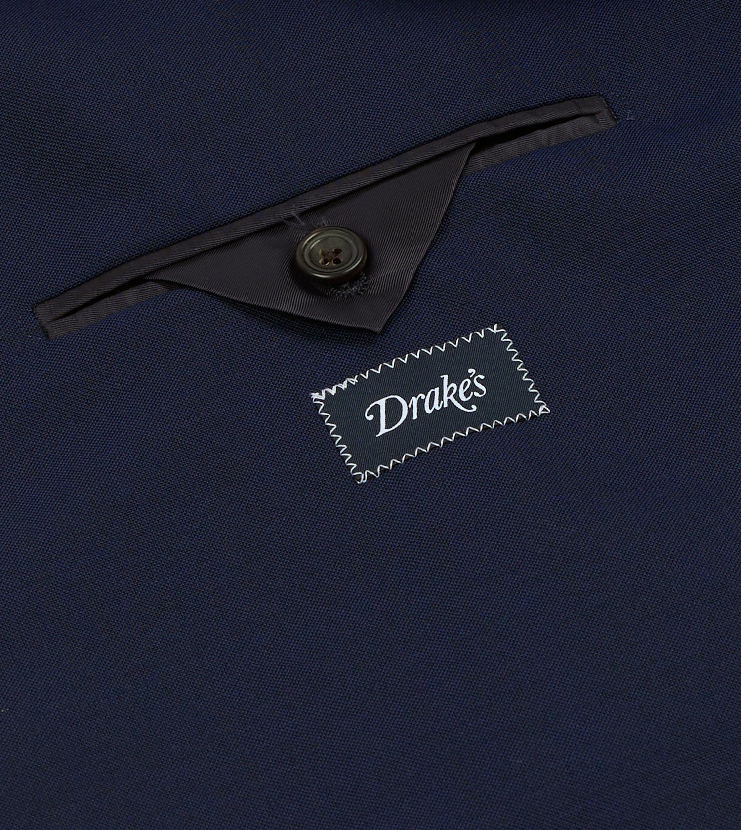 Light Navy Fresco Lite® Wool Tailored Jacket