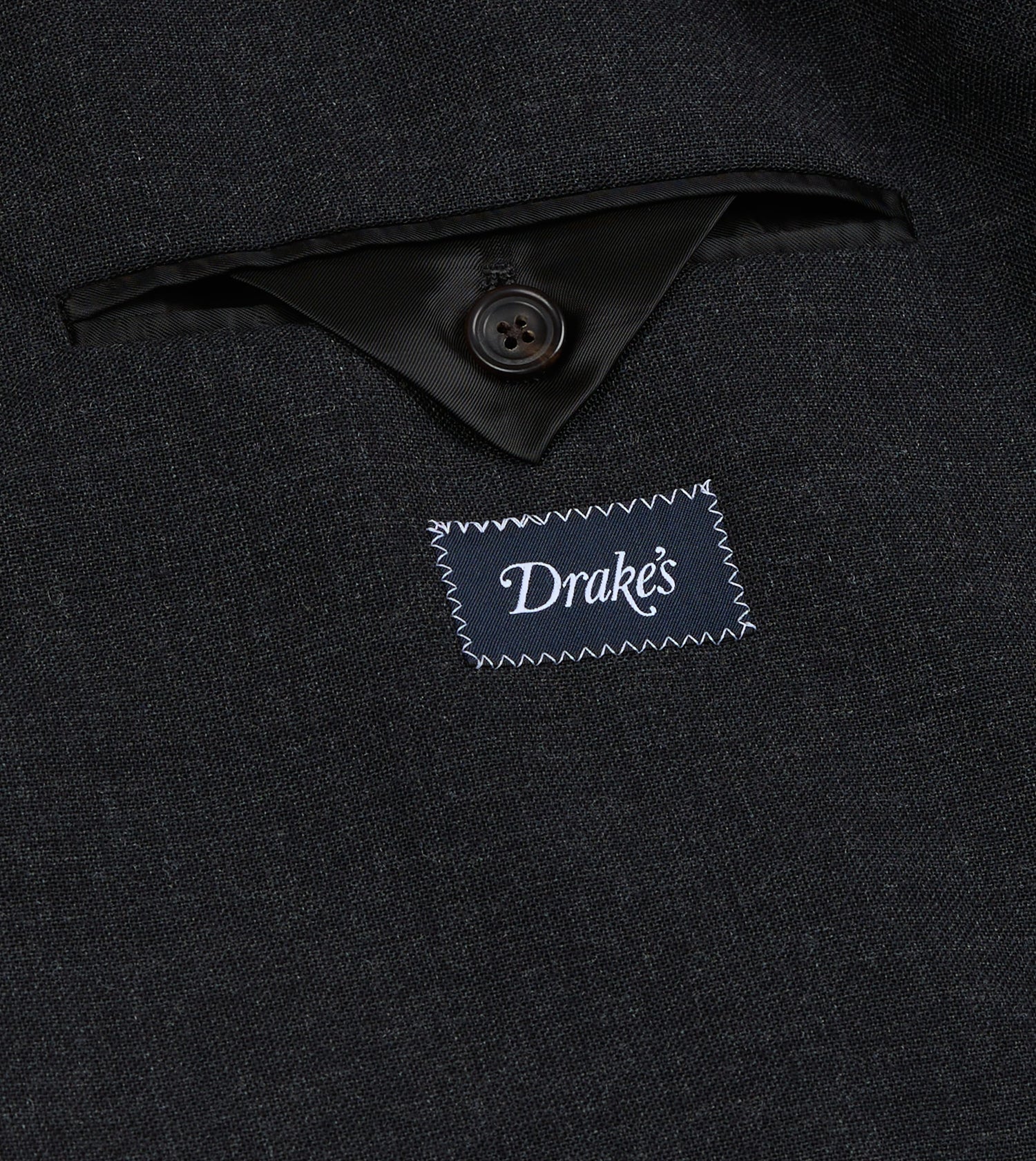 Dark Grey Fresco® Wool Tailored Jacket