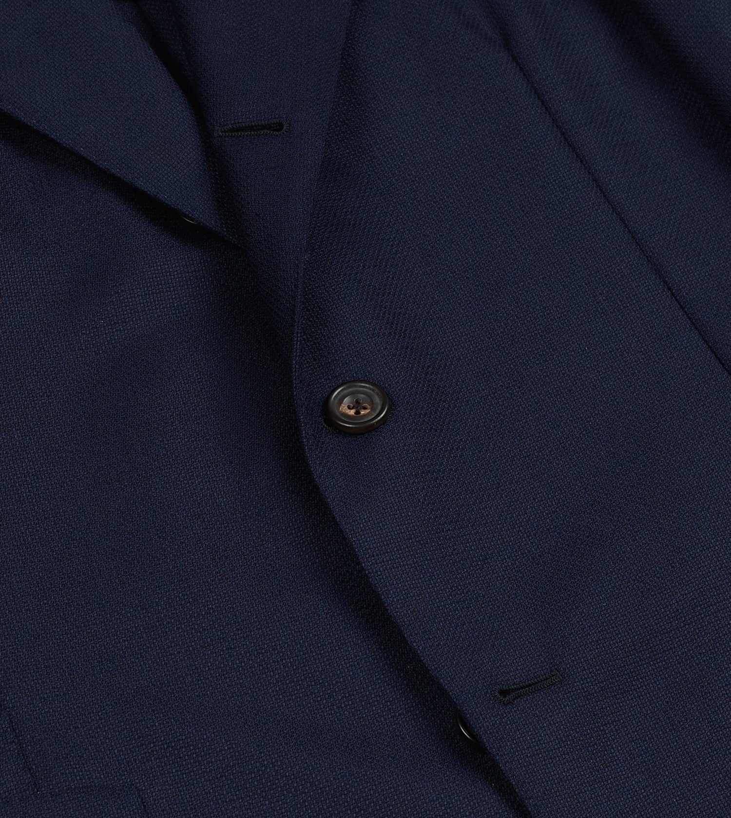 Navy Fresco® Wool Tailored Jacket