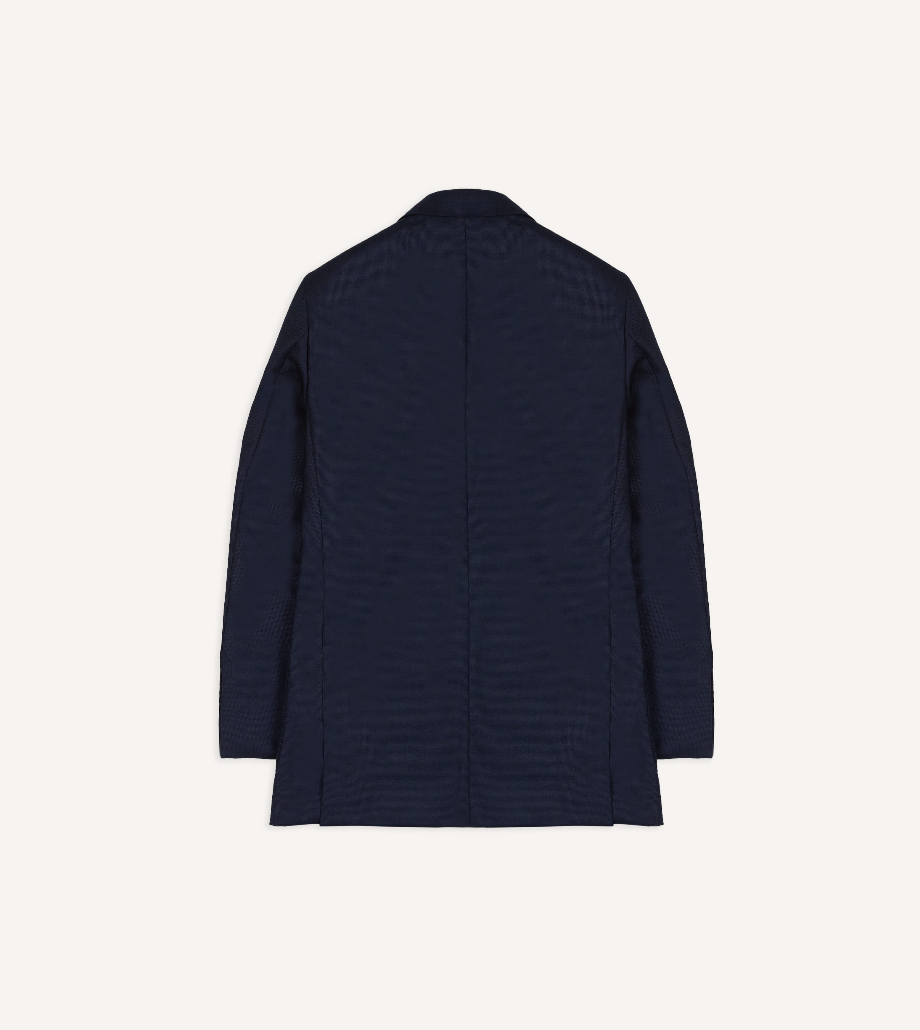 Navy Fresco® Wool Tailored Jacket