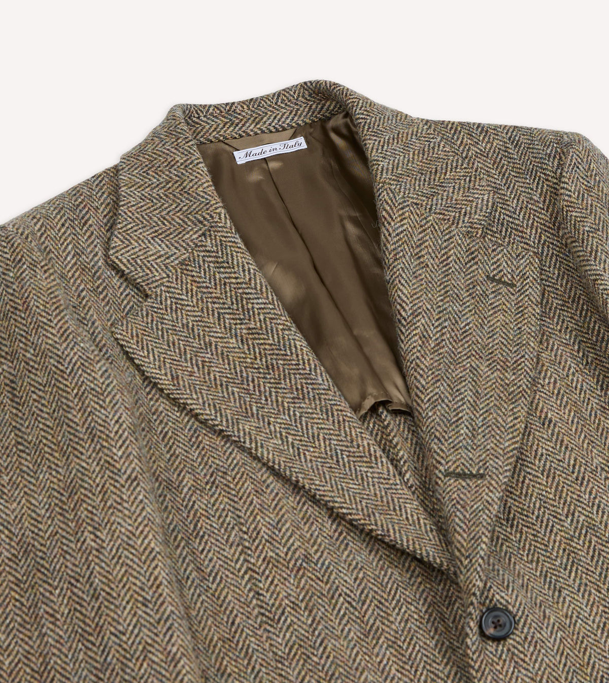 Green Herringbone Harris Tweed® Blazer