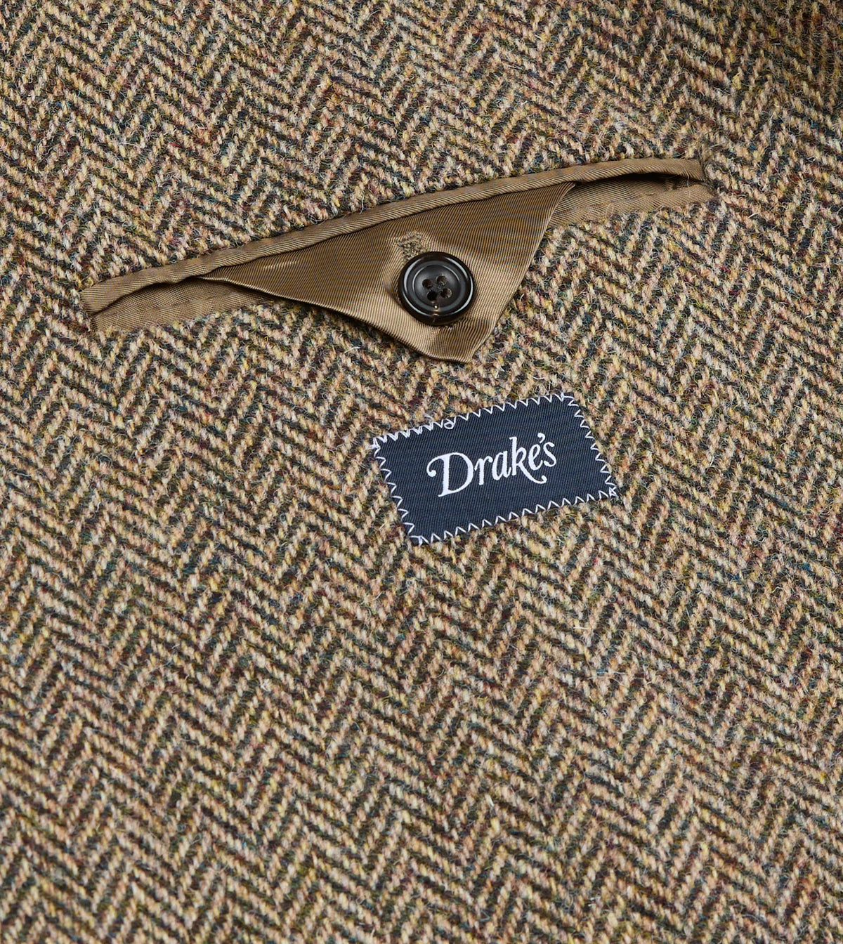 Green Herringbone Harris Tweed® Blazer