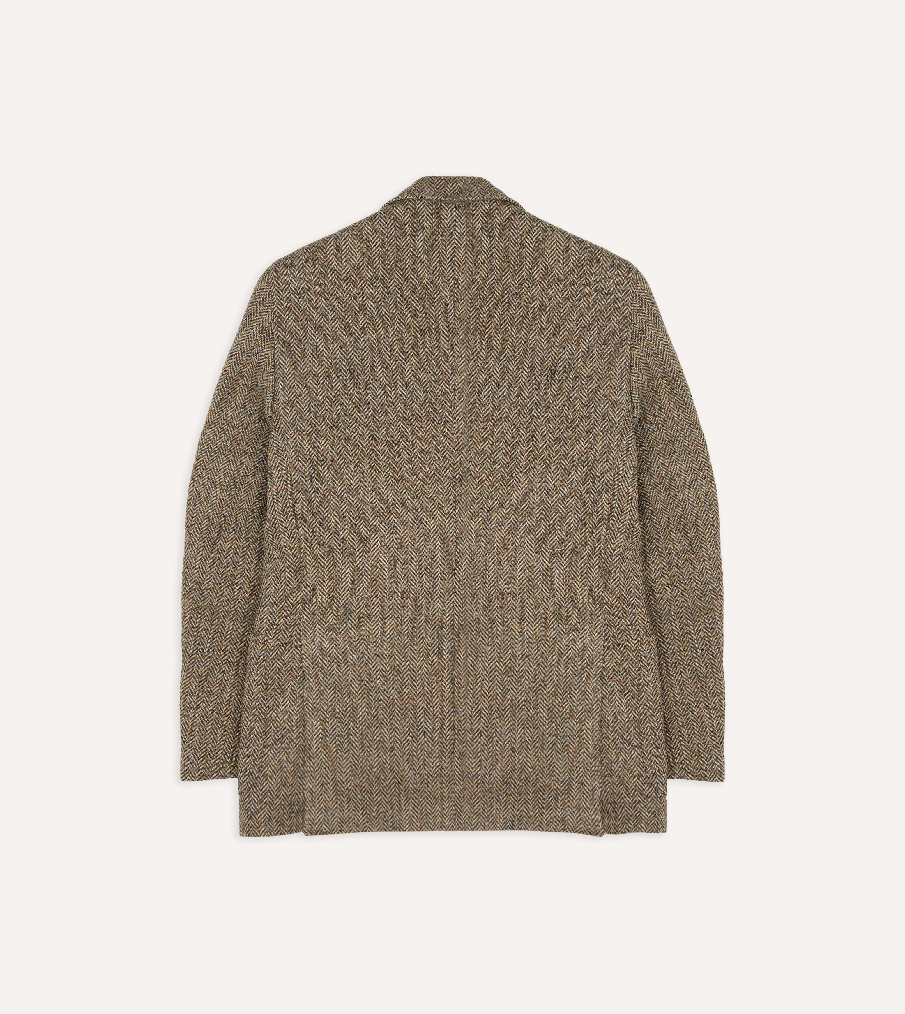 Green Herringbone Harris Tweed® Blazer