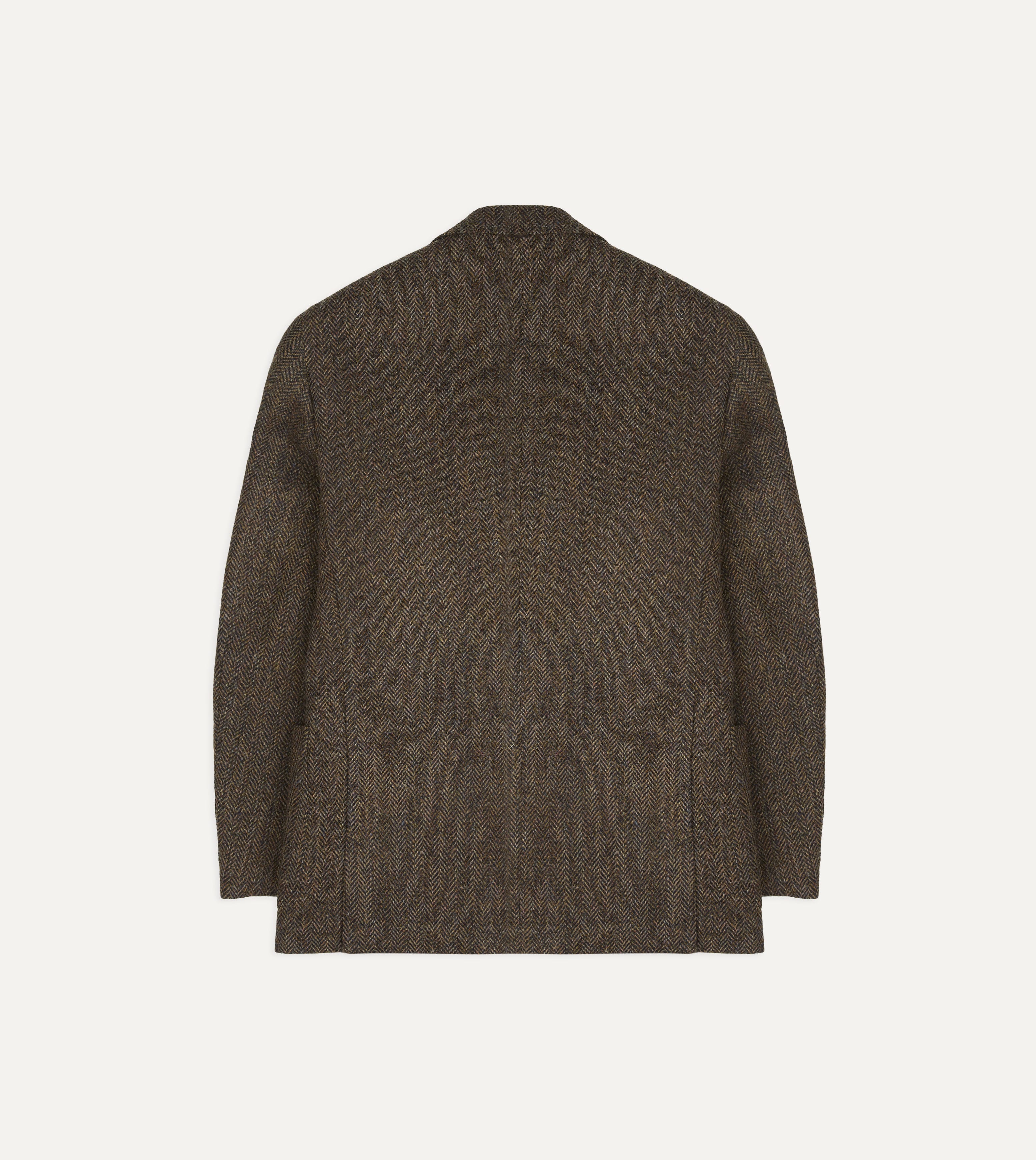 Brown Herringbone Harris Tweed® Blazer