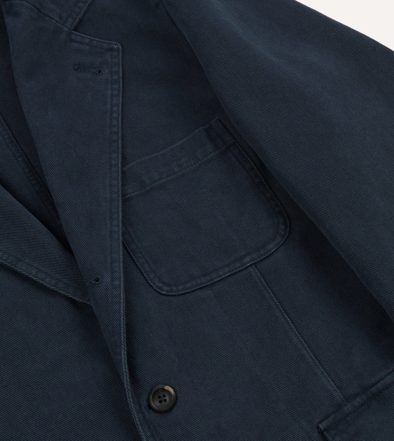 Navy Heavy Cotton Twill Games Blazer Mk. I – Drakes 