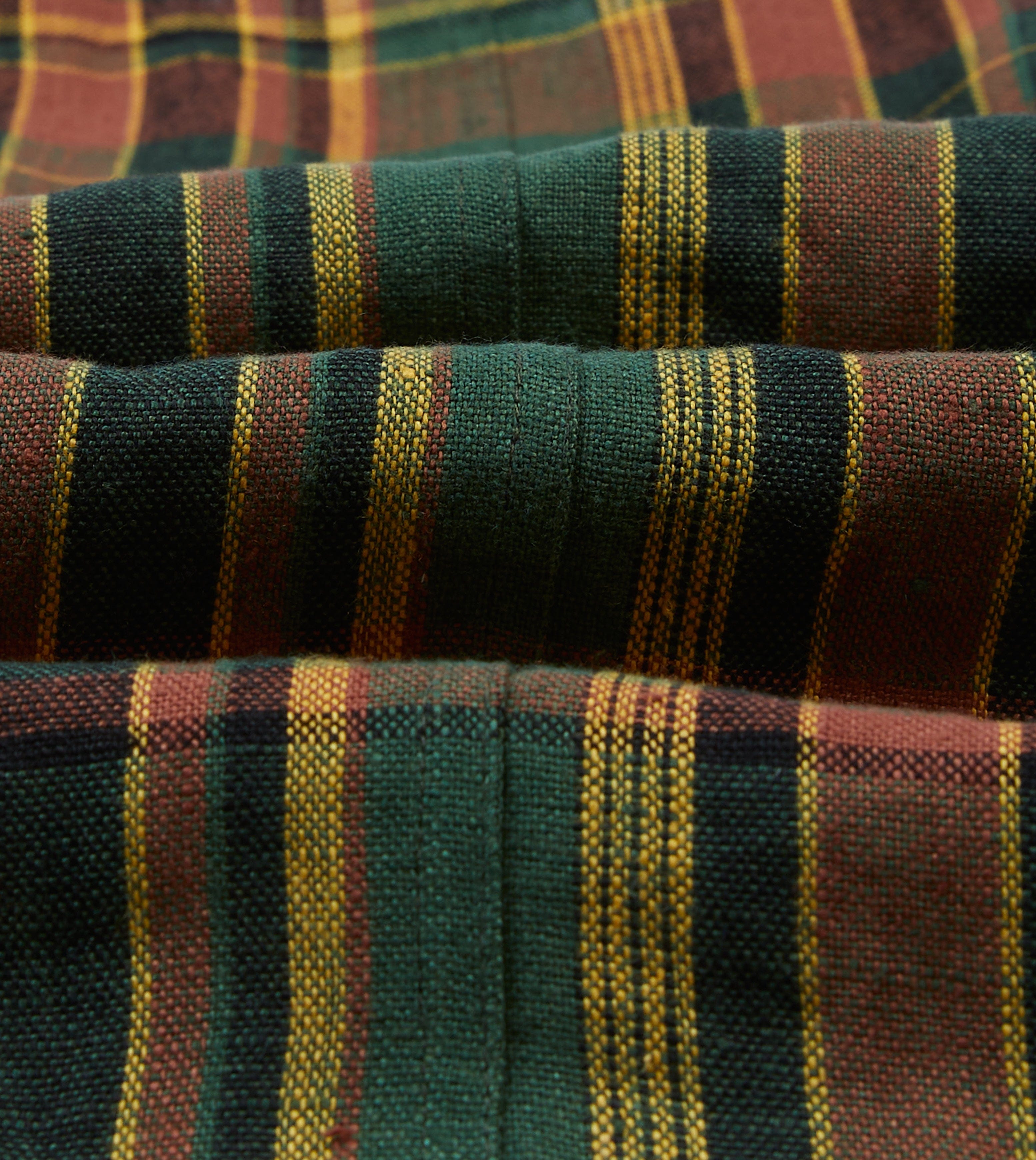 Green Linen Madras Check Games Blazer Mk. I