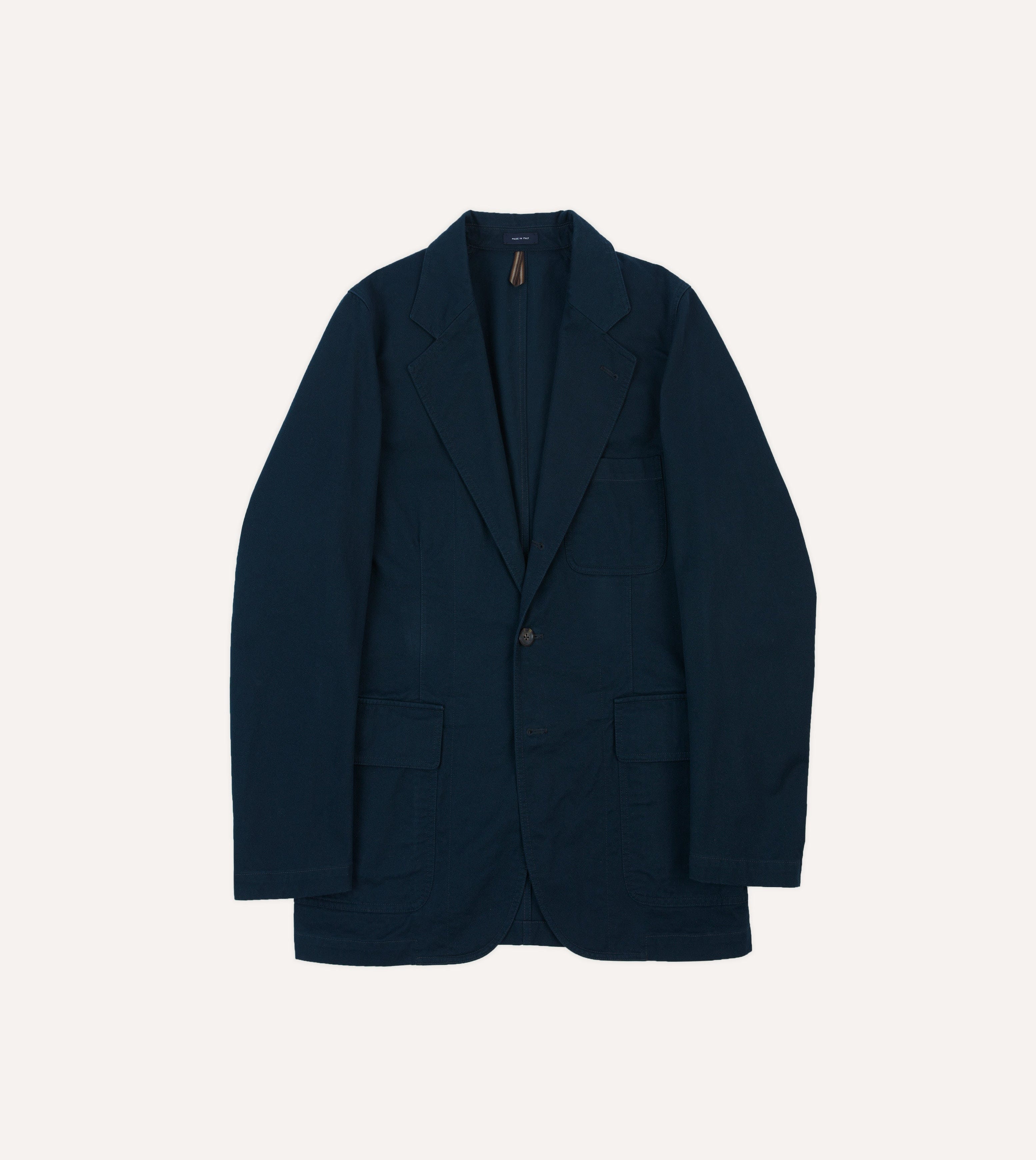 Navy Vintage Wash Cotton Games Blazer Mk. I