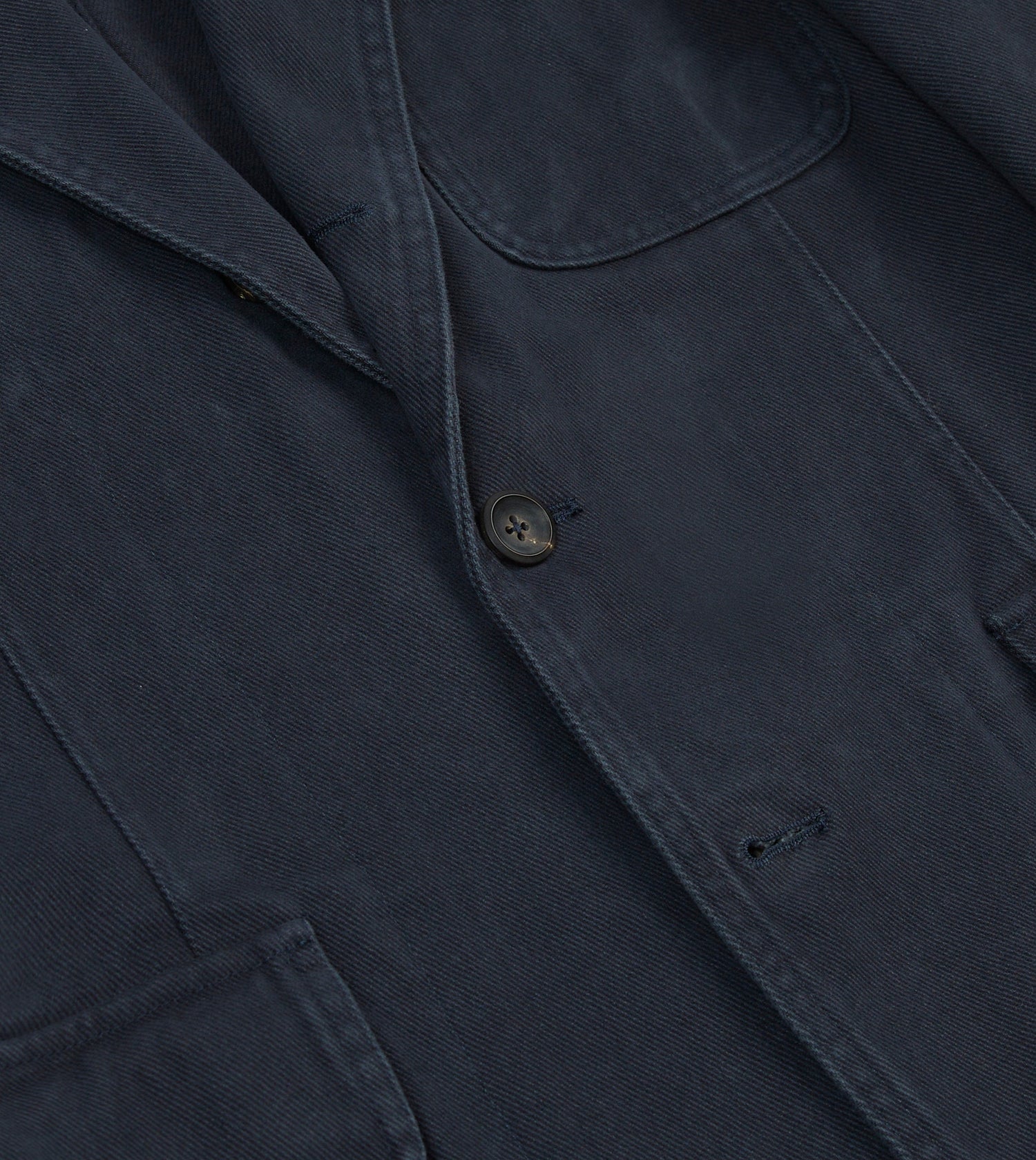 Dark Navy Heavy Cotton Twill Games Blazer Mk. I