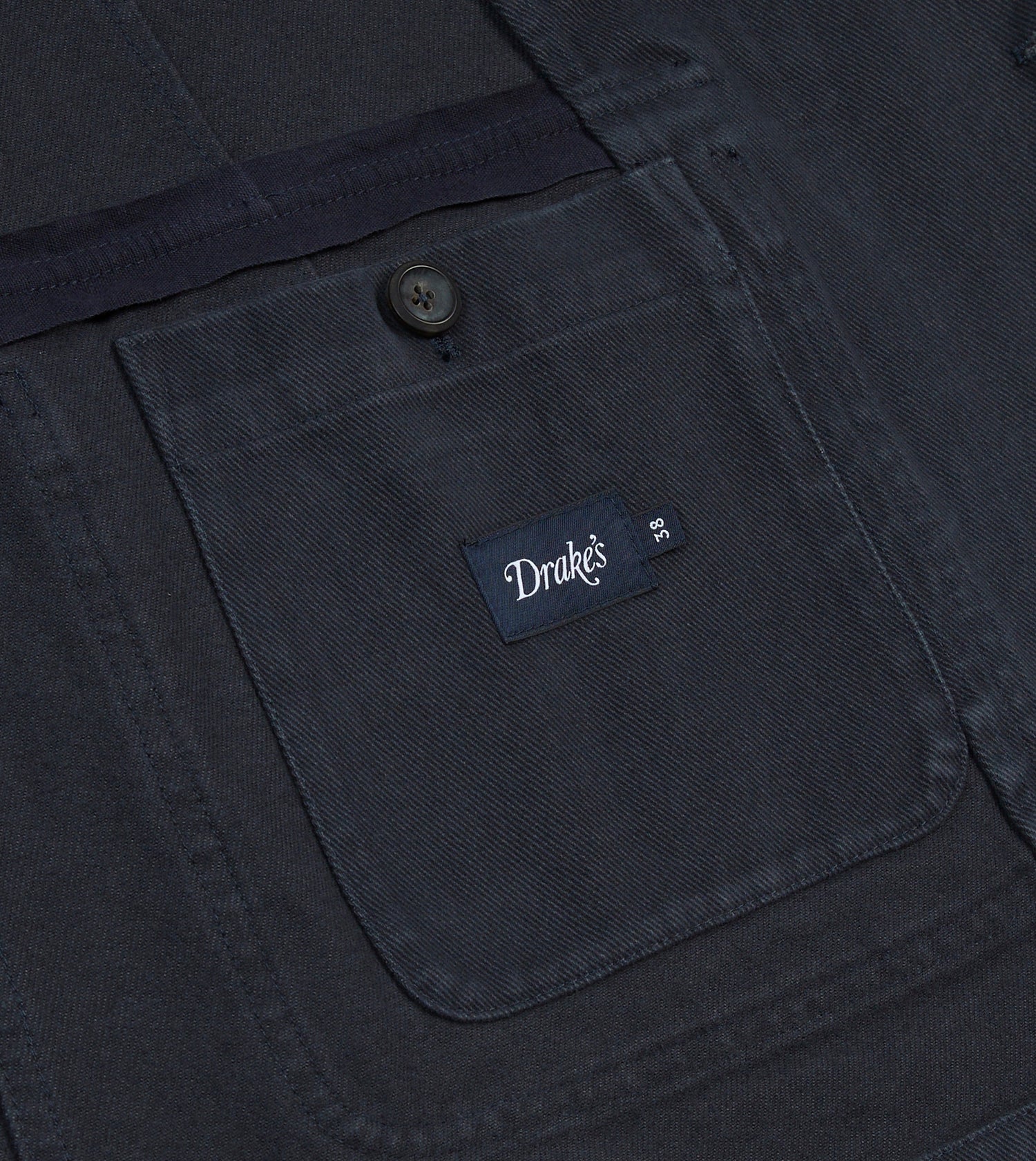 Dark Navy Heavy Cotton Twill Games Blazer Mk. I