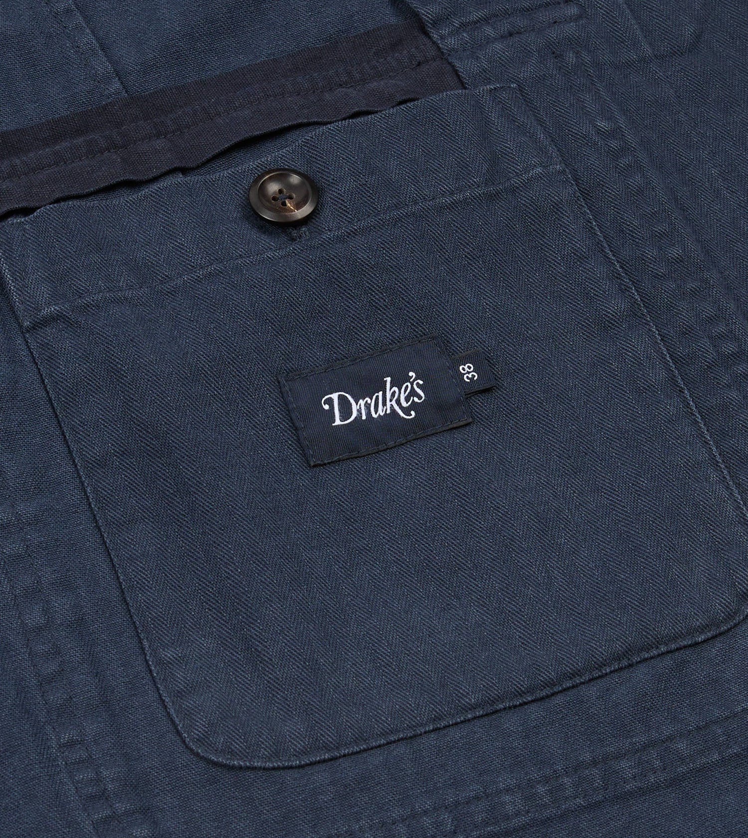 Navy Herringbone Twill Cotton Games Blazer Mk. I