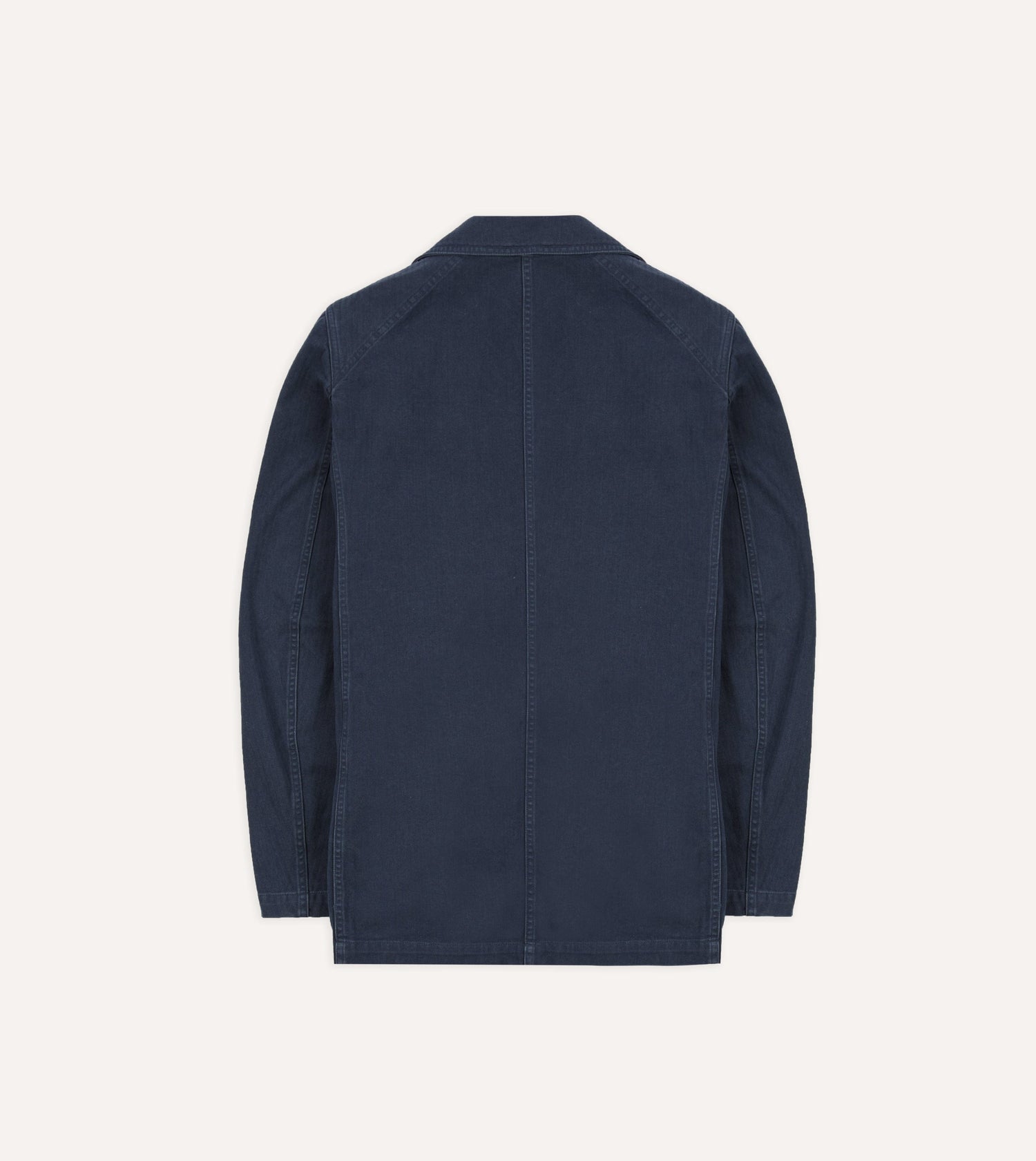Navy Herringbone Twill Cotton Games Blazer Mk. I