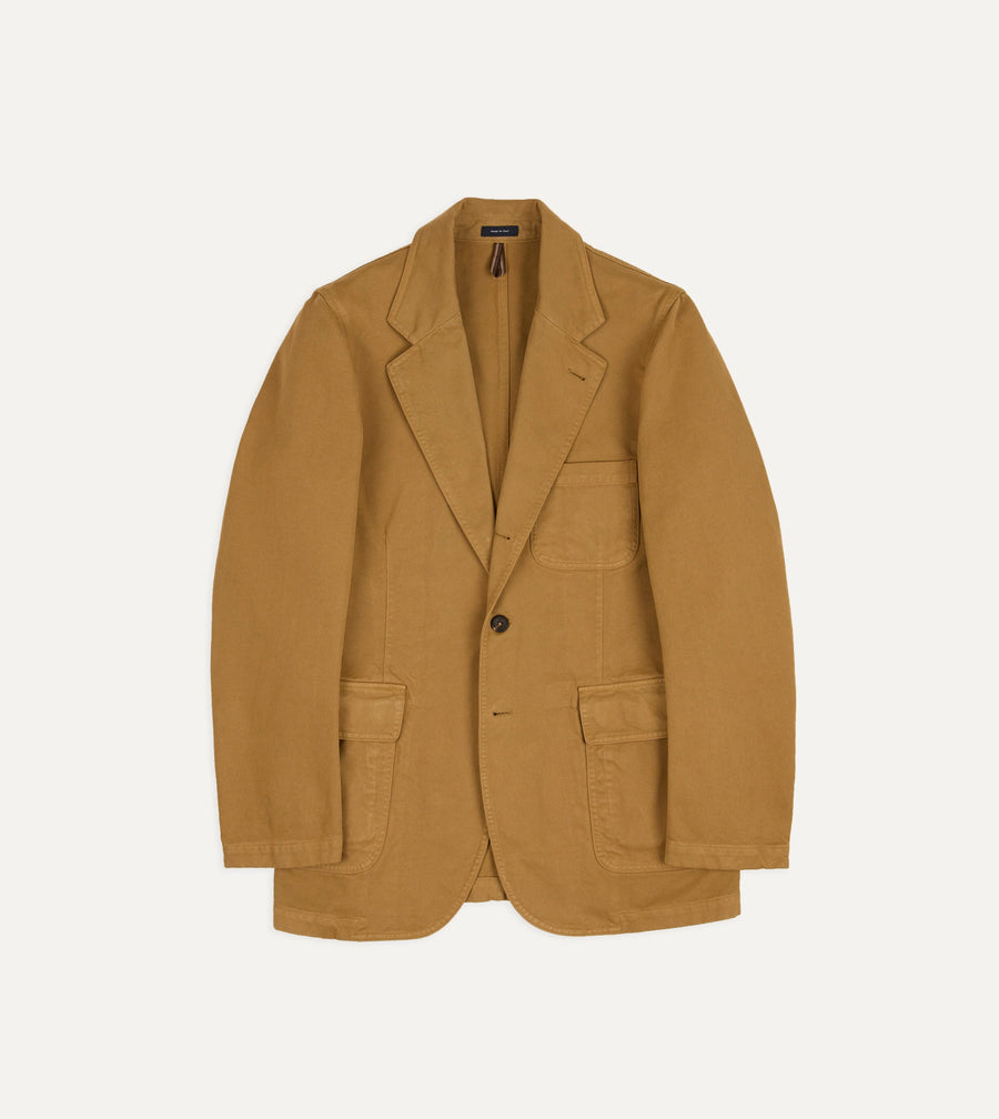 Tan Moleskin Twill Games Blazer Mk. I
