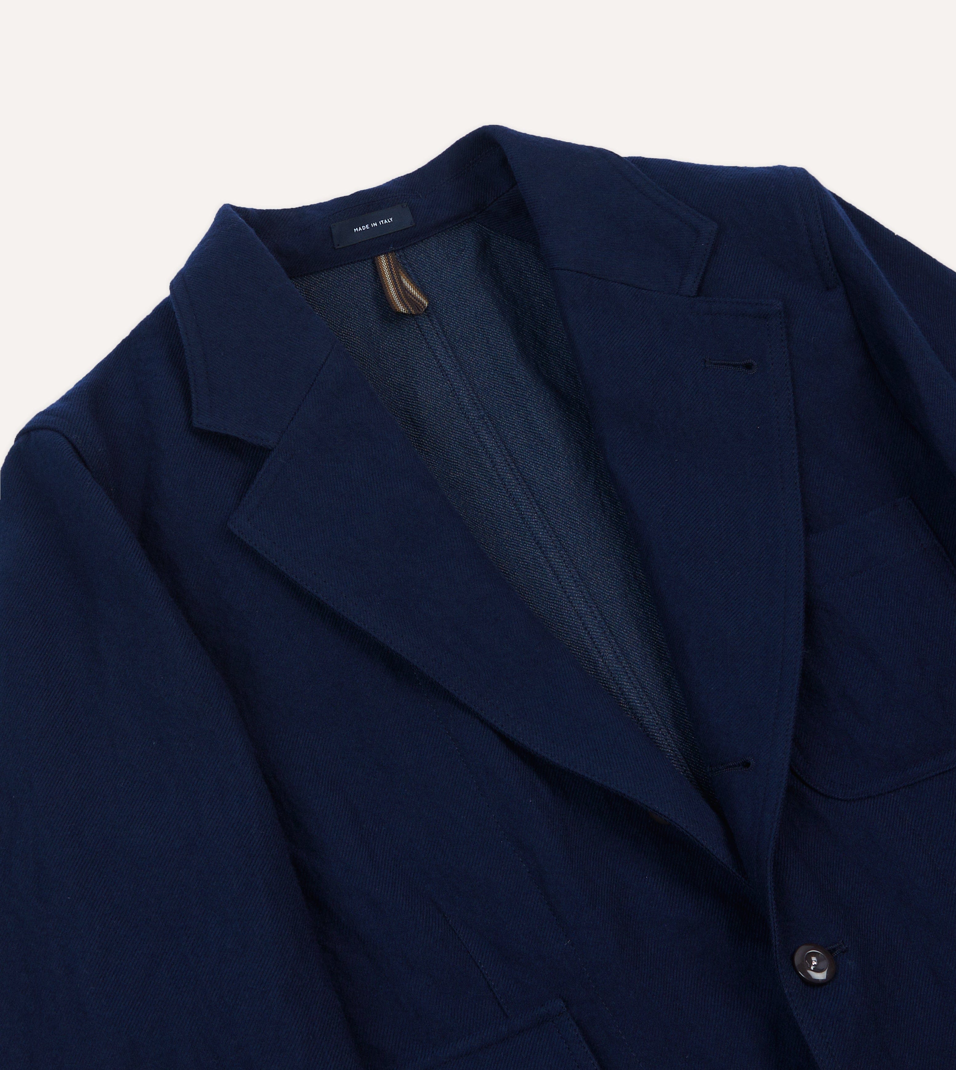 roughlow docking ensemble （navy） Navy Seersucker Games Blazer Mk. I – Drakes US