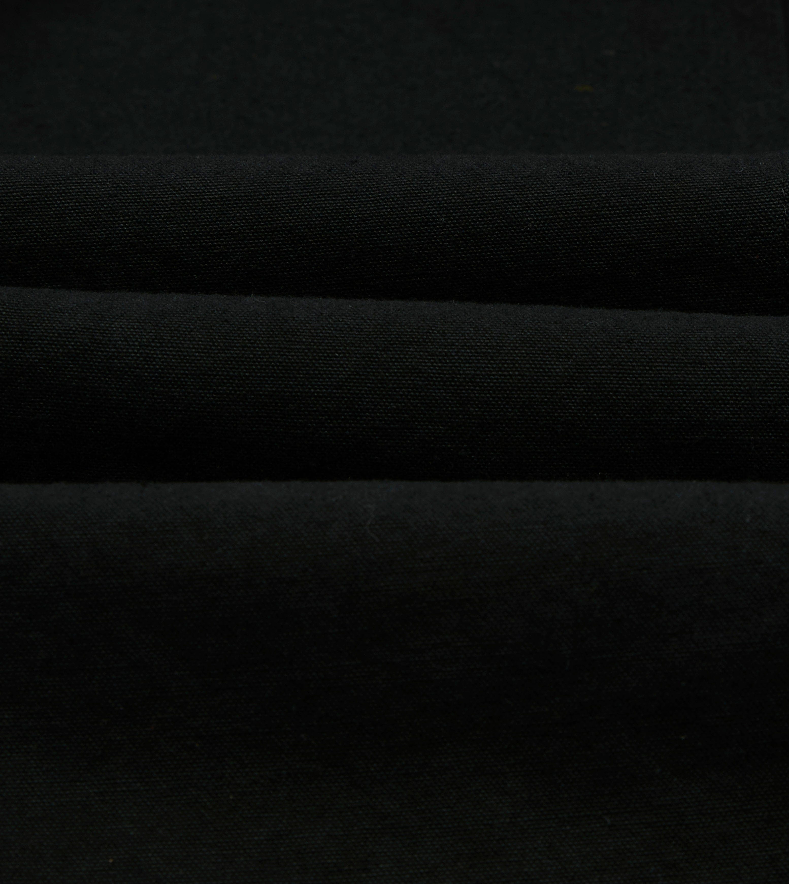 Drake's by A. Levine Black Cotton-Linen Games Blazer Mk. IV