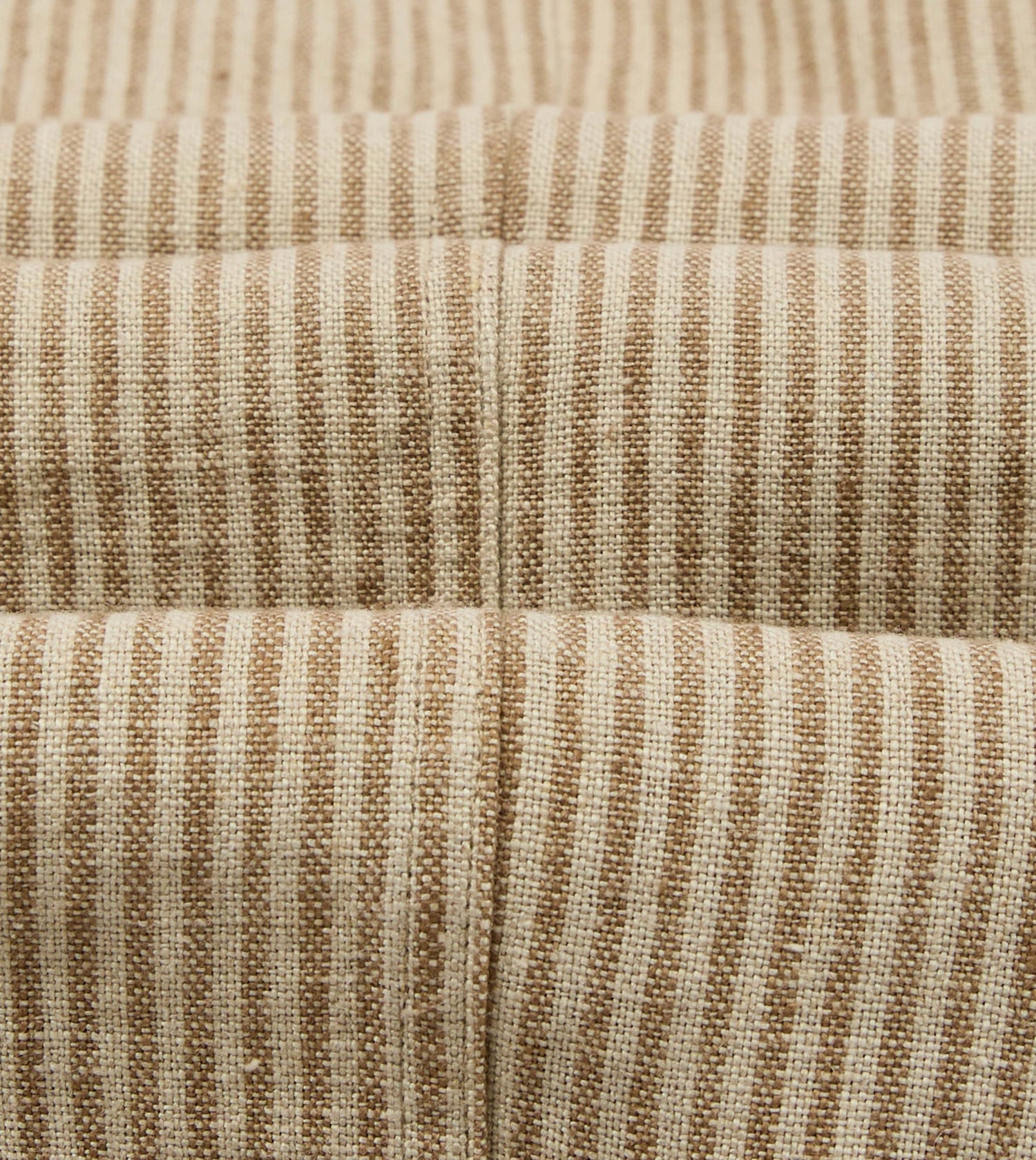 Brown and Ecru Stripe Oxford Linen Games Blazer Mk. IV