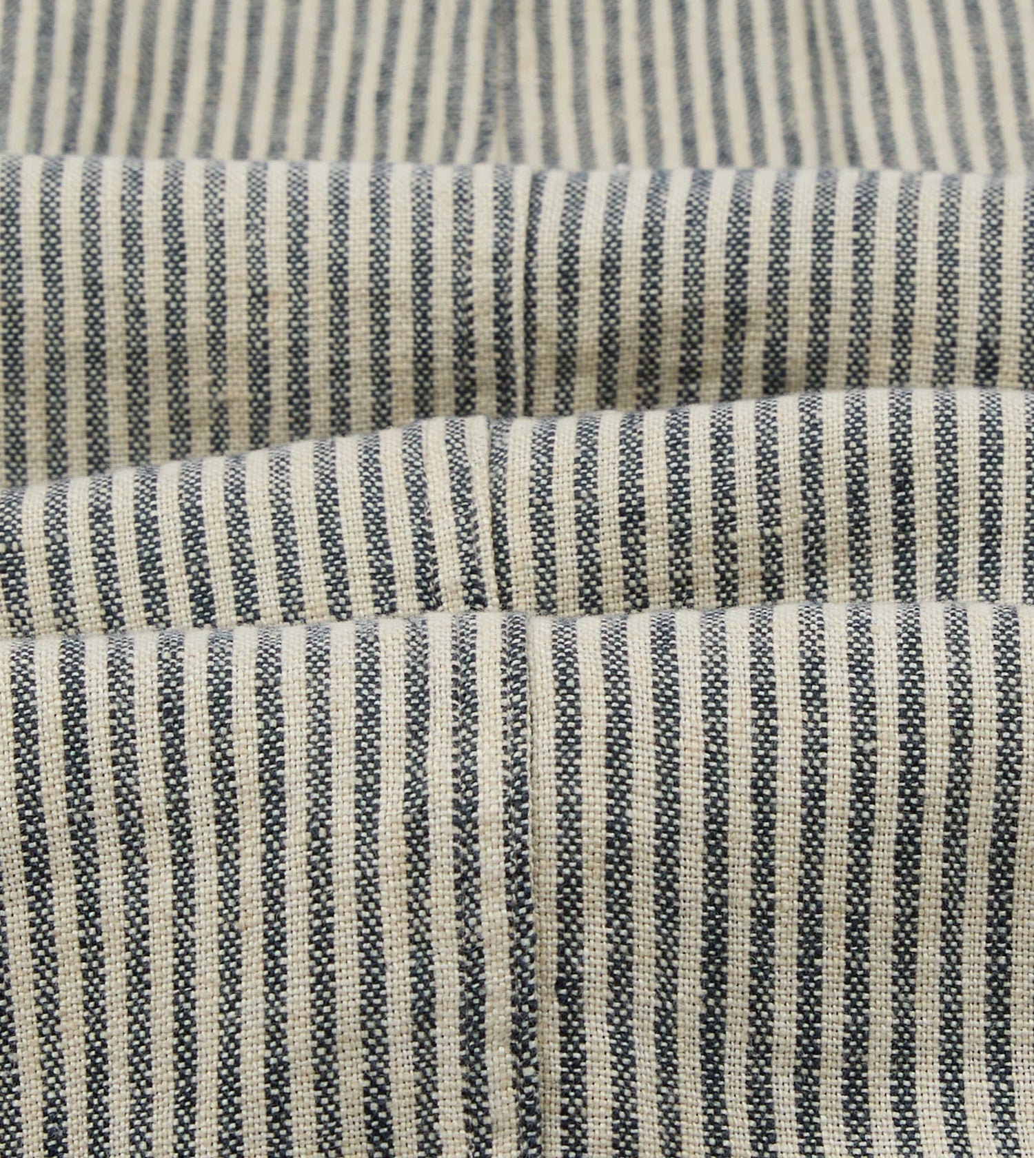 Navy and Ecru Stripe Oxford Linen Games Blazer Mk. IV