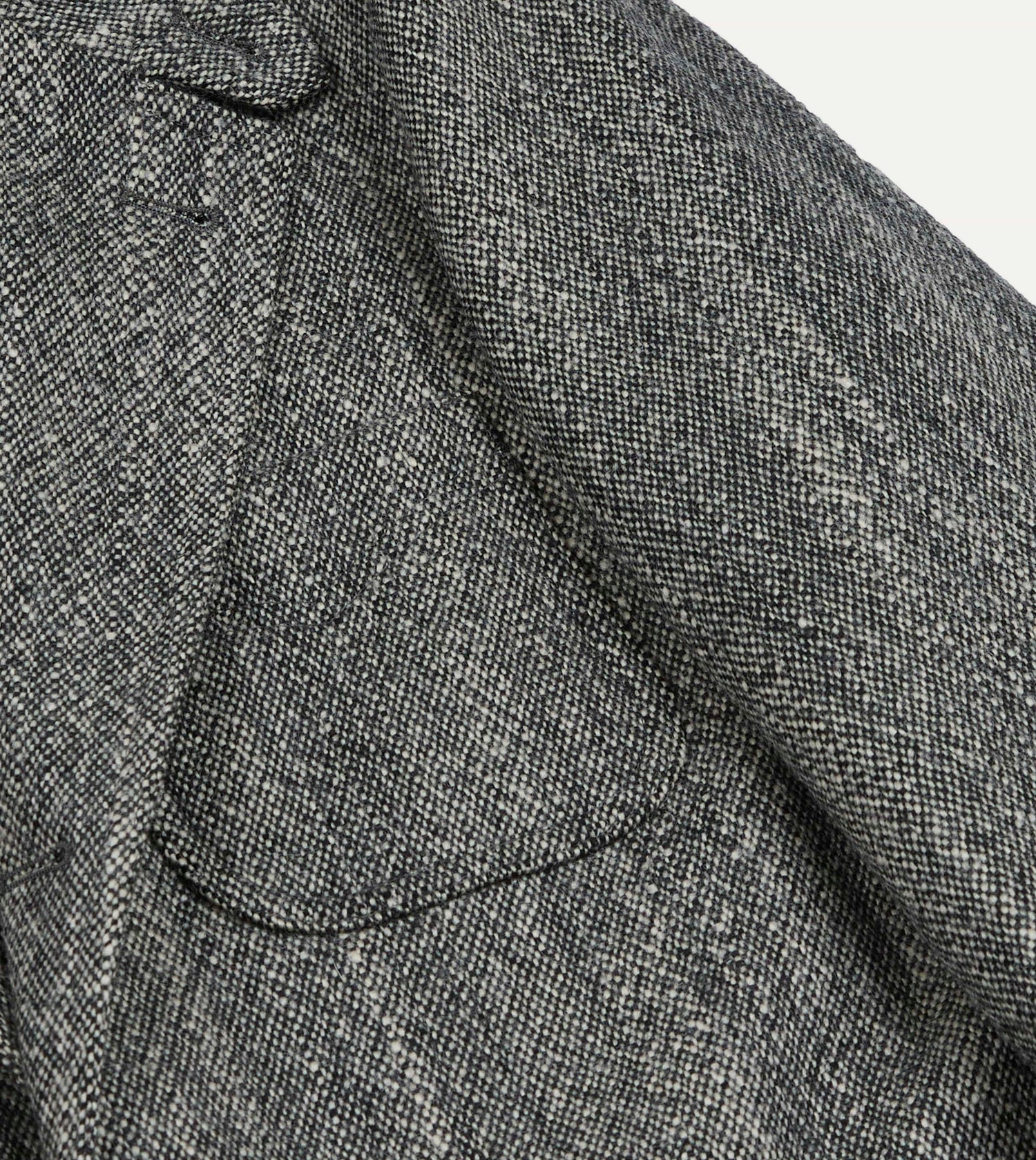 Grey Wool Tweed Field Games Blazer