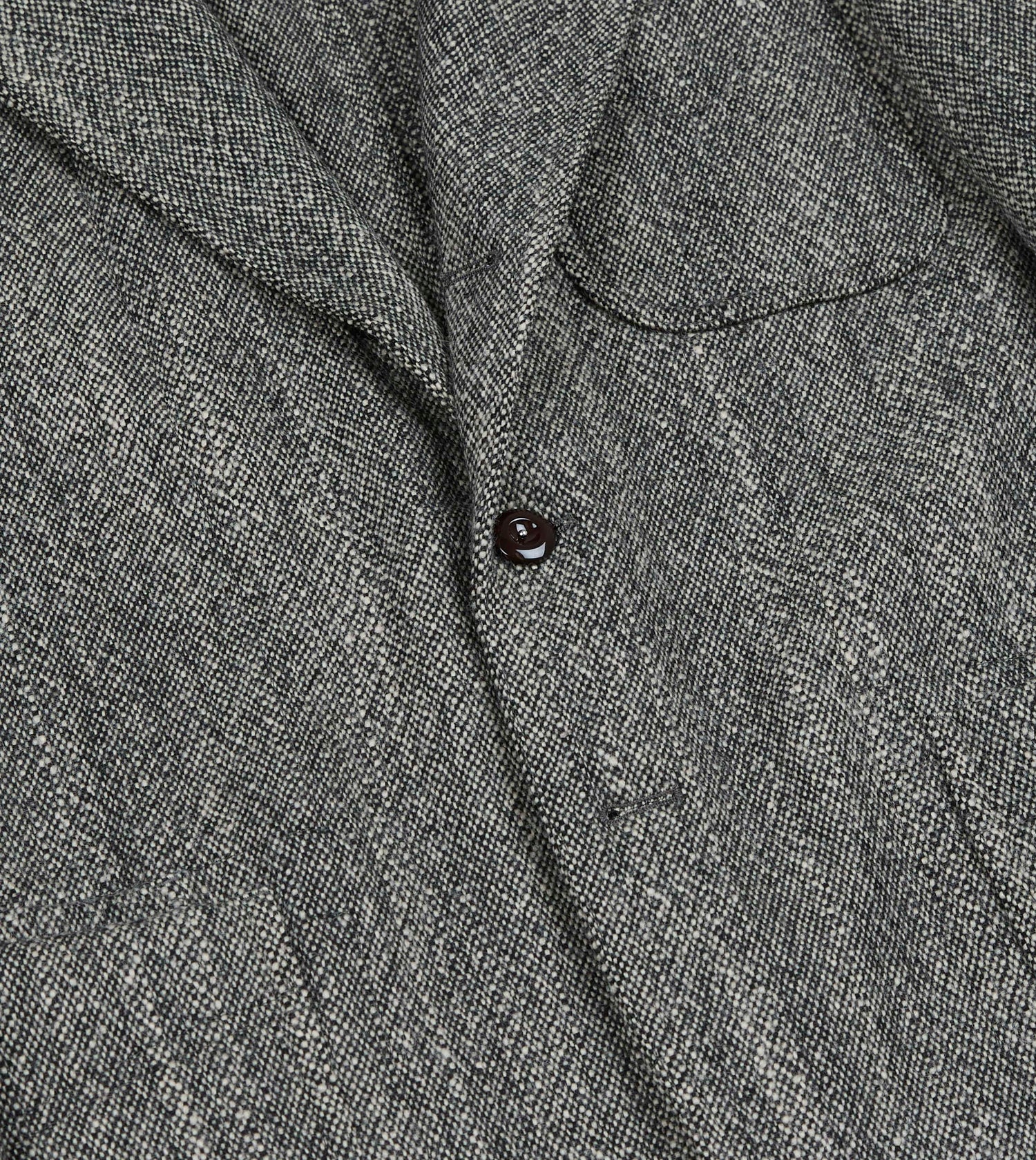 Grey Wool Tweed Field Games Blazer