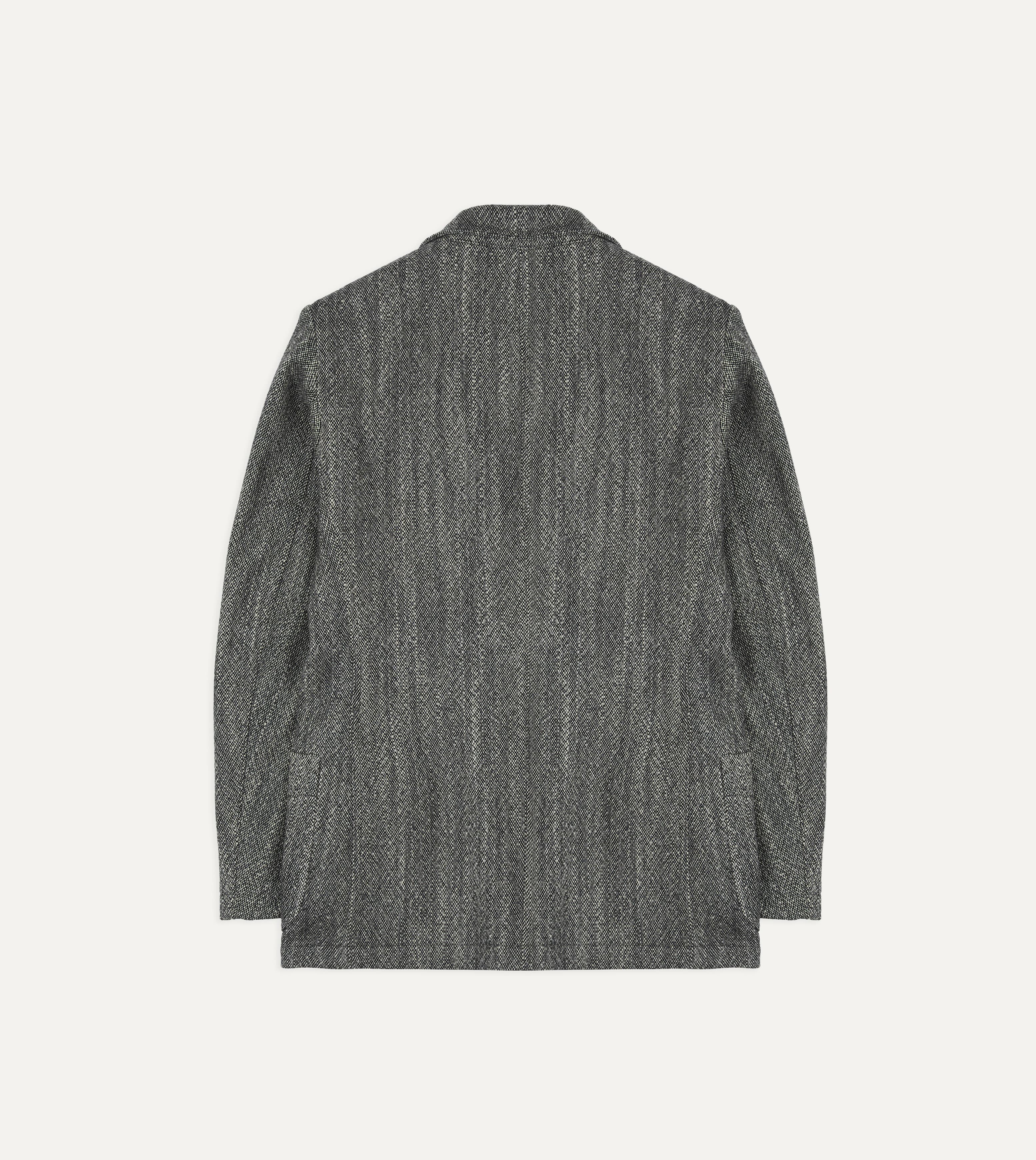 Grey Wool Tweed Field Games Blazer