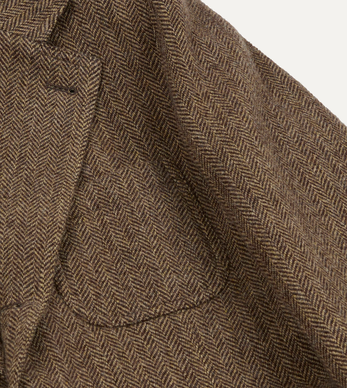 Brown Herringbone Tweed Games Blazer Mk. VII