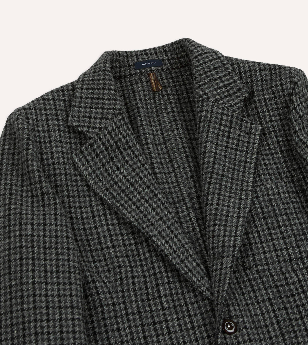 Grey Houndstooth Check Tweed Games Blazer Mk. VII