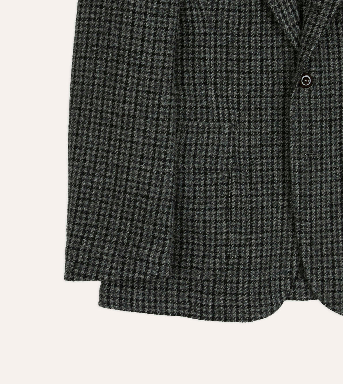 Grey Houndstooth Check Tweed Games Blazer Mk. VII