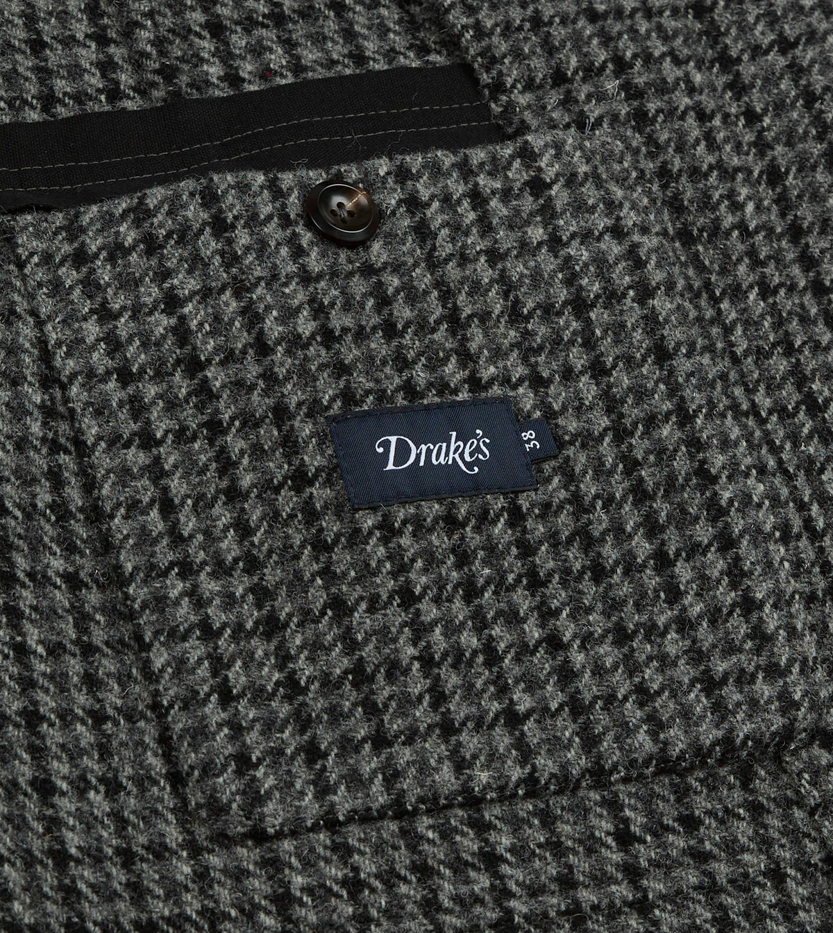 Grey Houndstooth Check Tweed Games Blazer Mk. VII