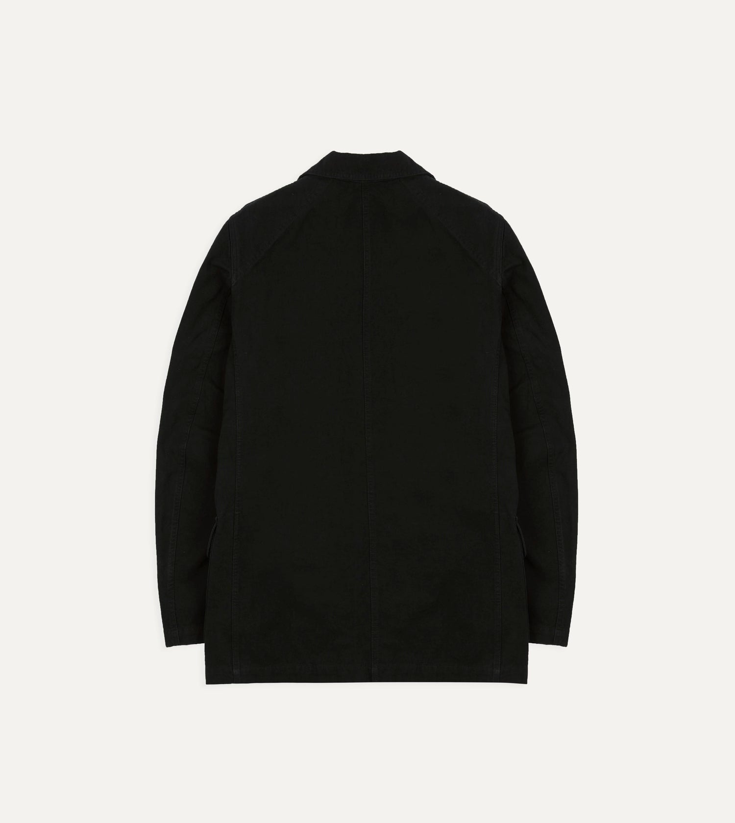 Black Cotton-Linen Games Blazer Mk. IV