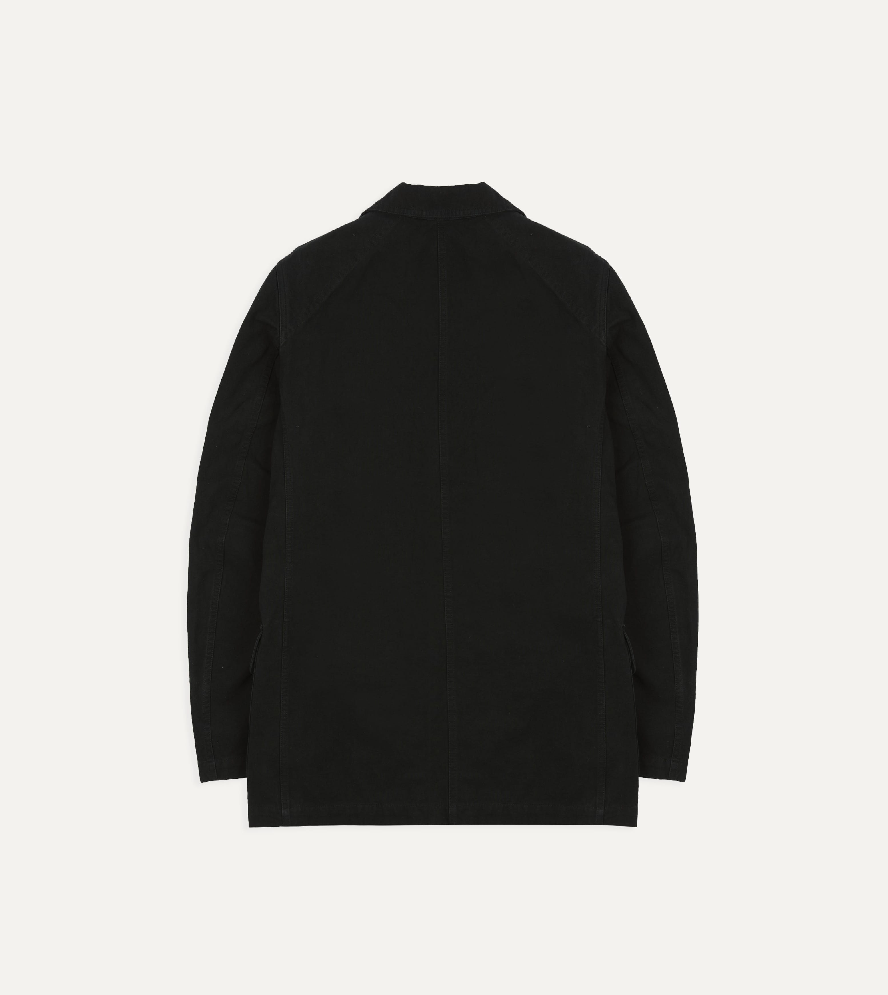 Black Cotton-Linen Games Blazer Mk. IV