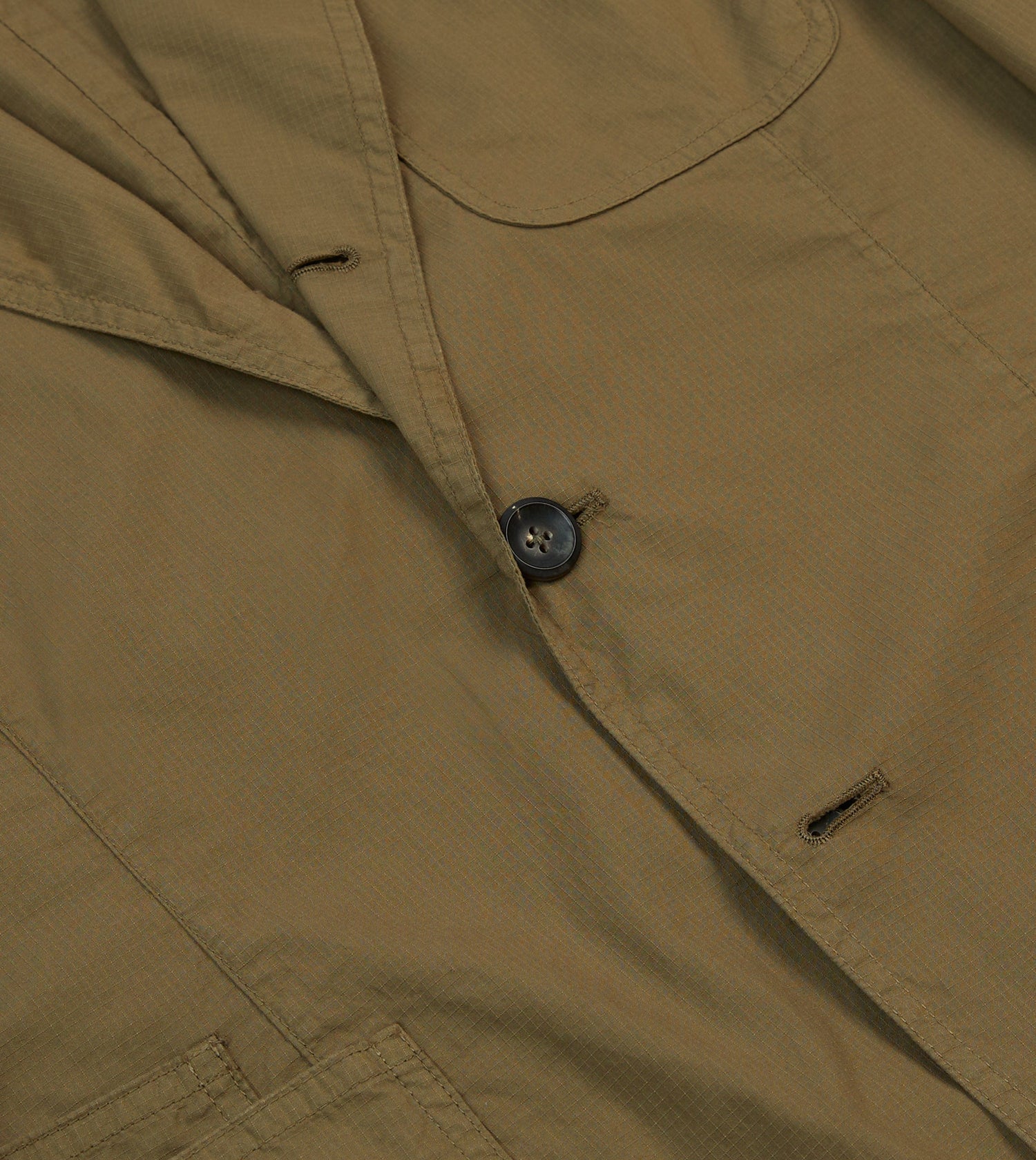 Olive Ripstop Cotton Games Blazer Mk. VIII – Drakes