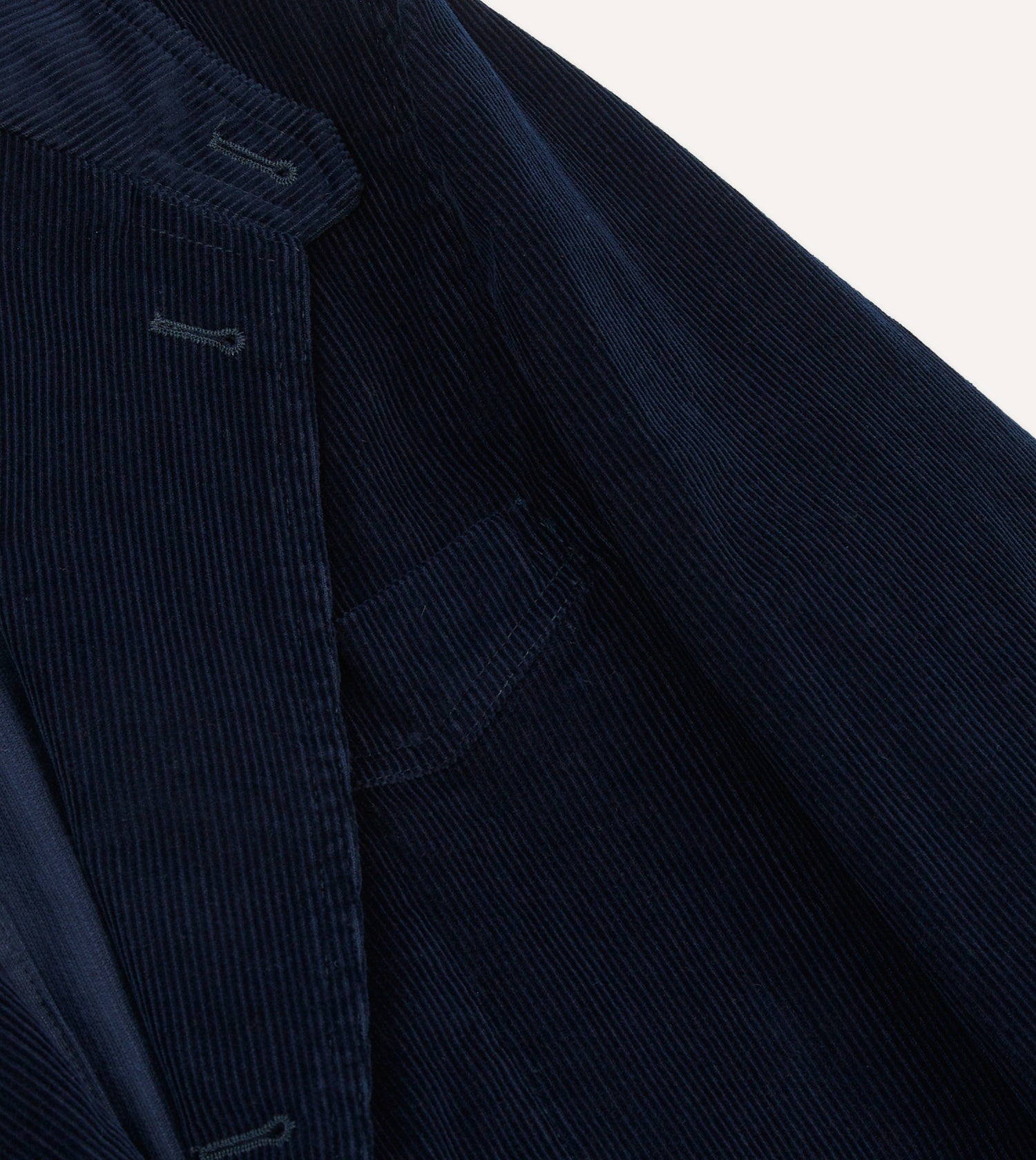 Navy Cotton Corduroy Field Games Blazer