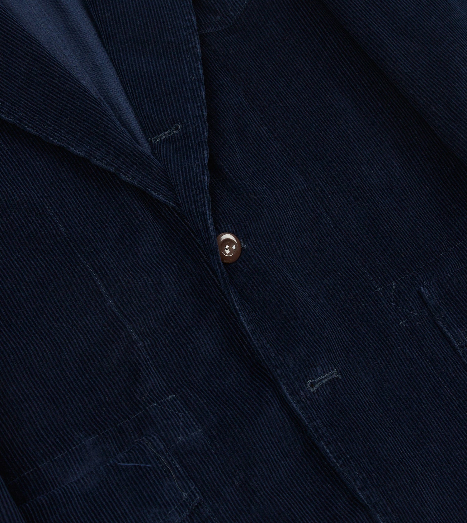 Navy Cotton Corduroy Field Games Blazer