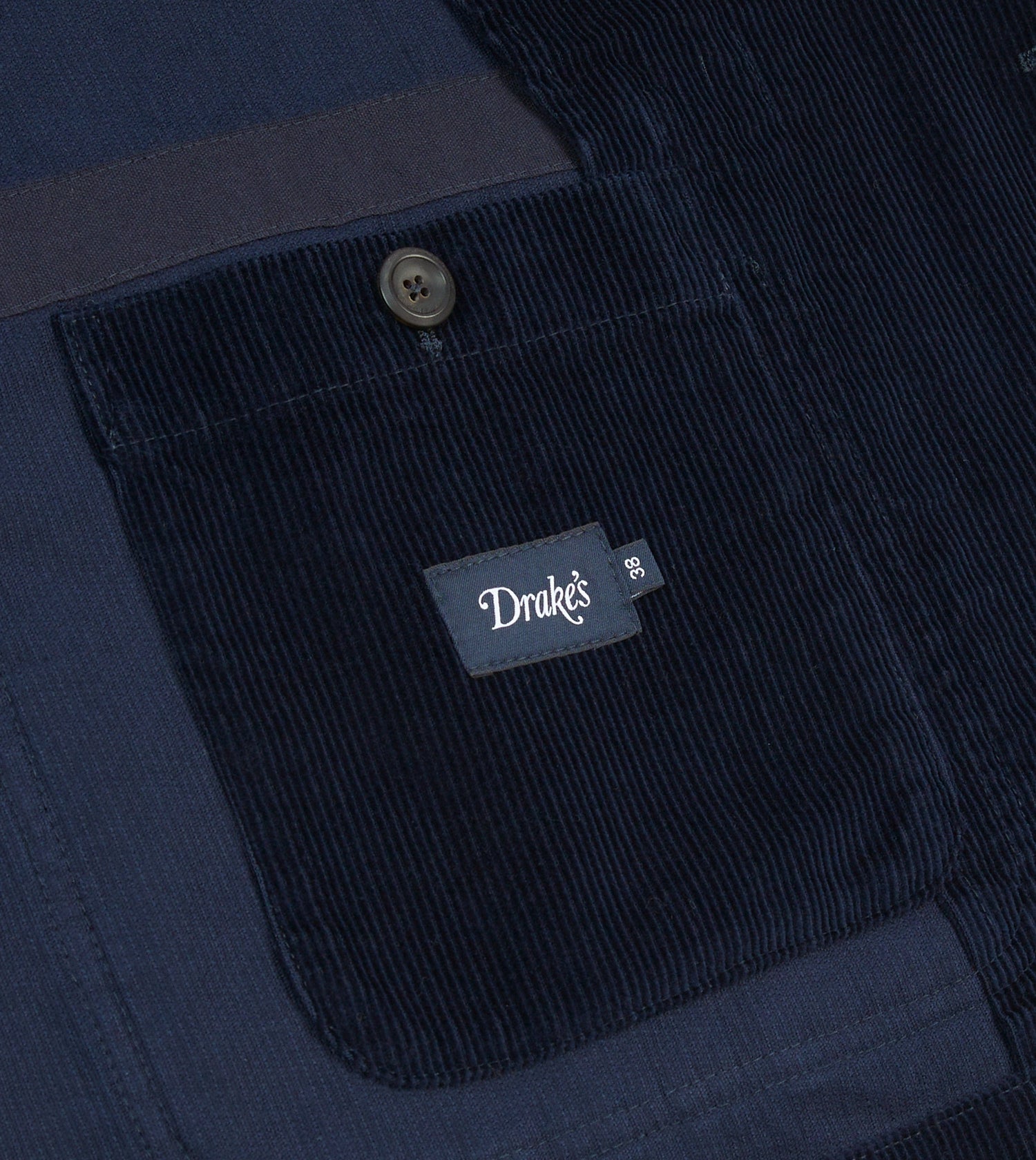 Navy Cotton Corduroy Field Games Blazer