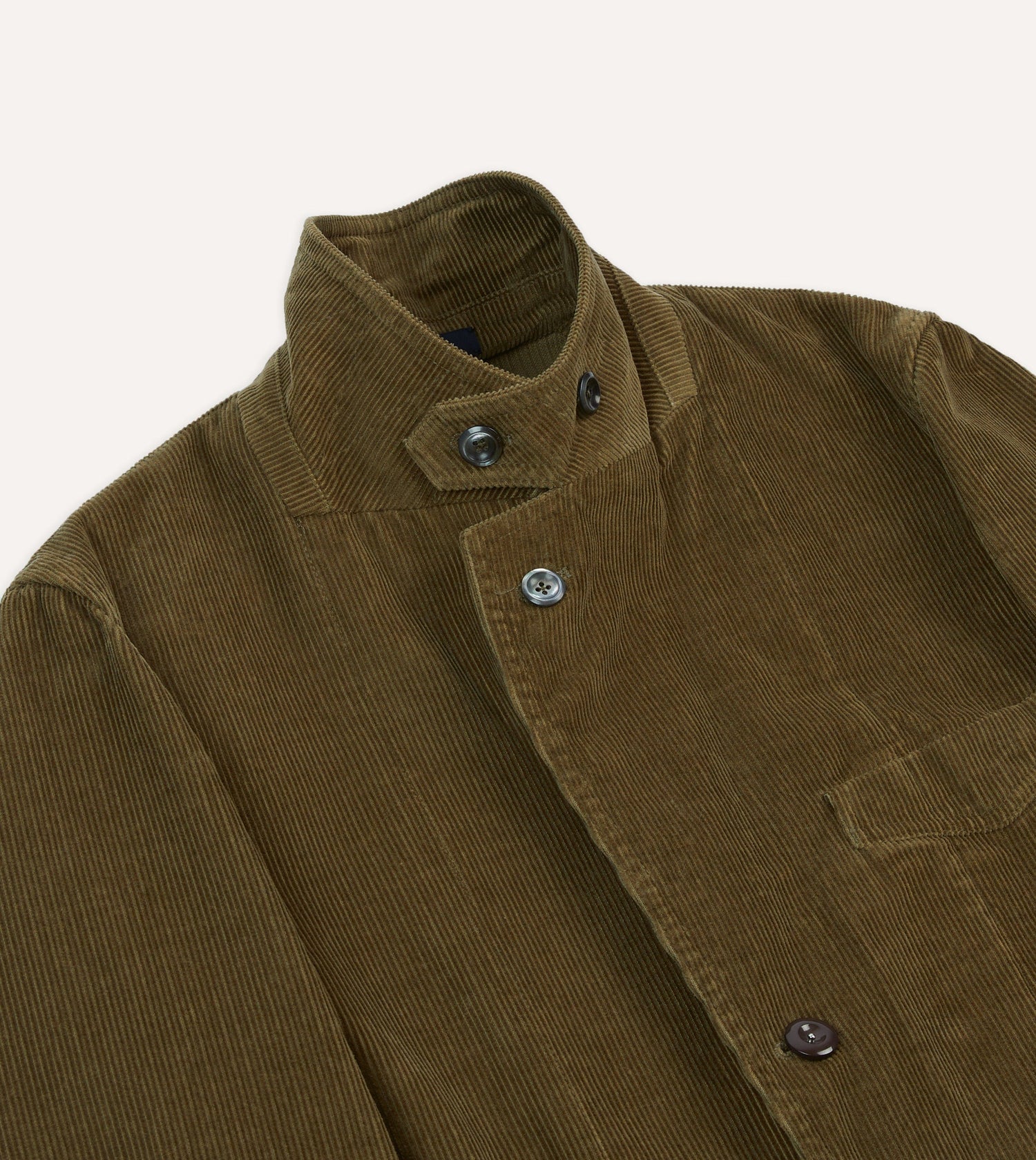 Olive Cotton Corduroy Field Games Blazer