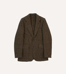 Brown Check Harris Tweed Games Blazer Mk. VII