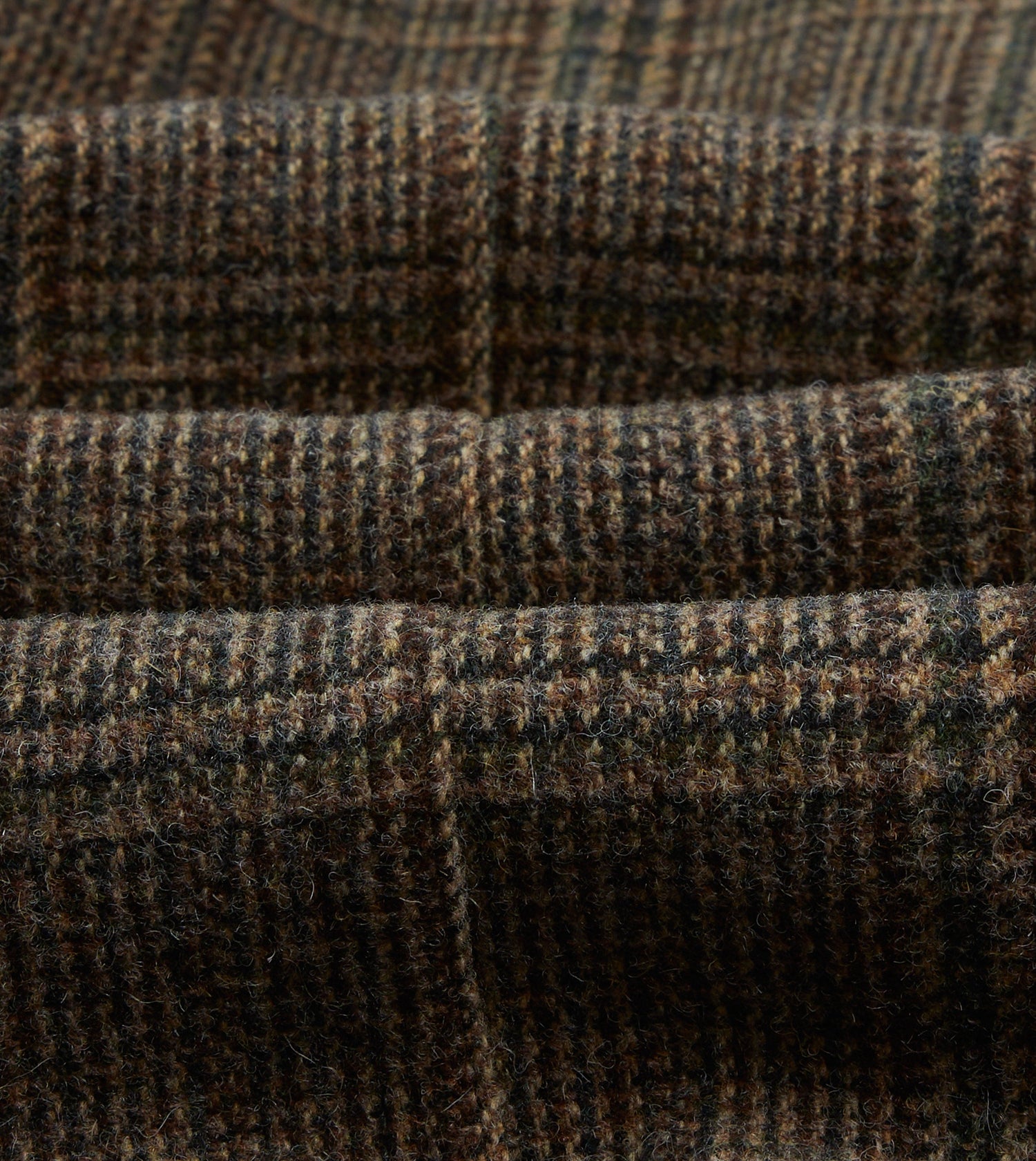 Brown Check Harris Tweed Games Blazer Mk. VII