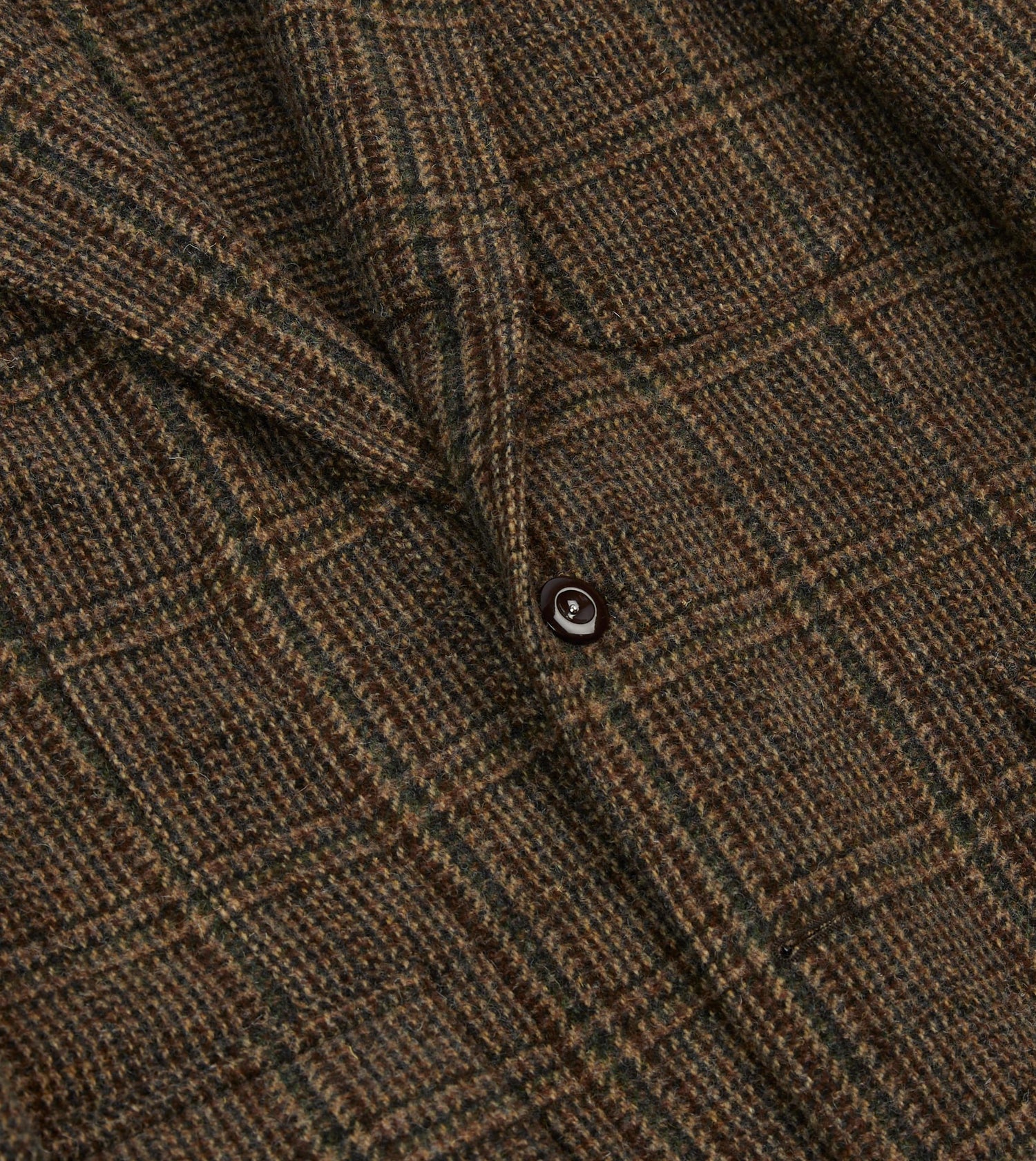 Brown Check Harris Tweed Games Blazer Mk. VII