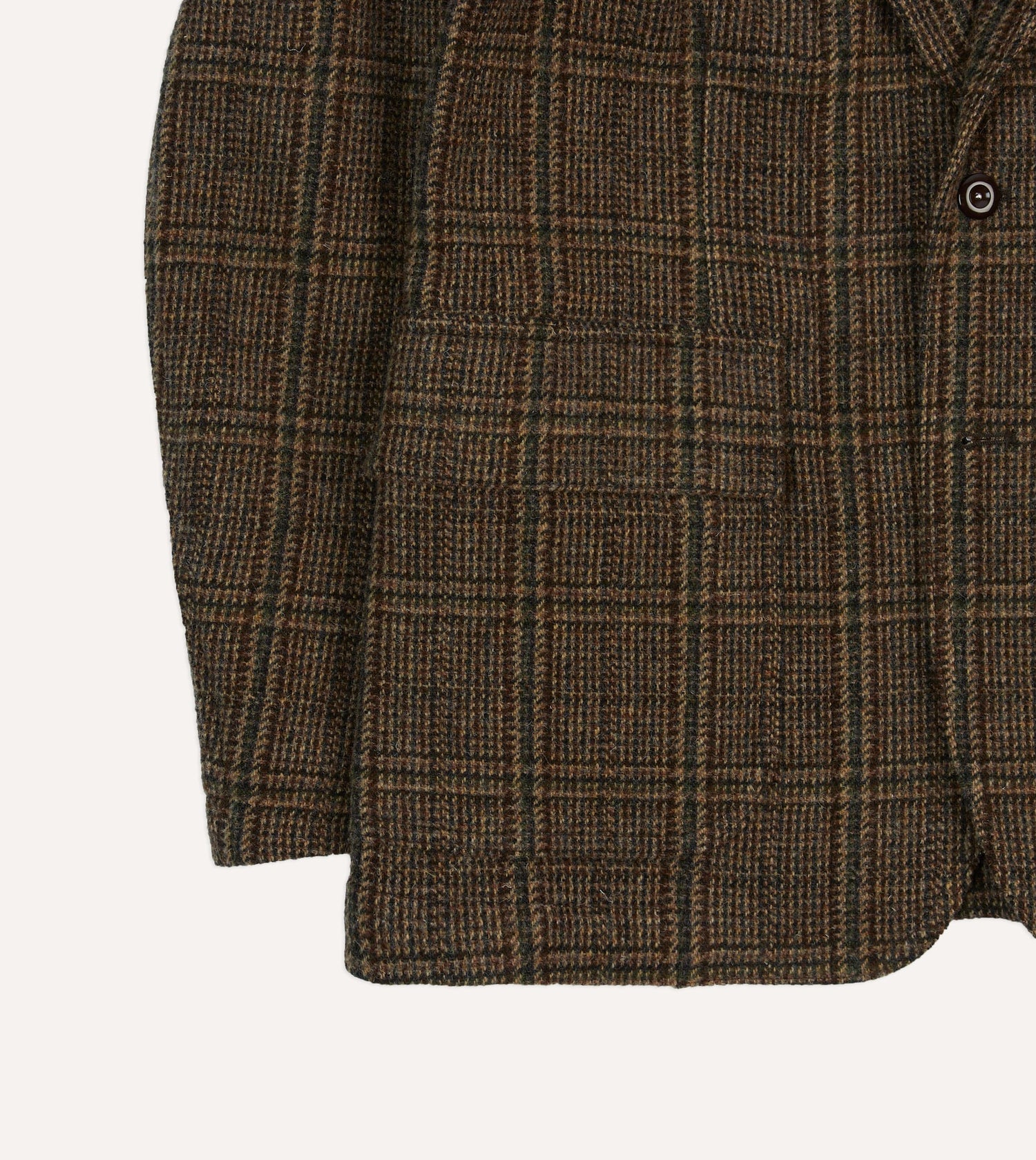 Brown Check Harris Tweed Games Blazer Mk. VII