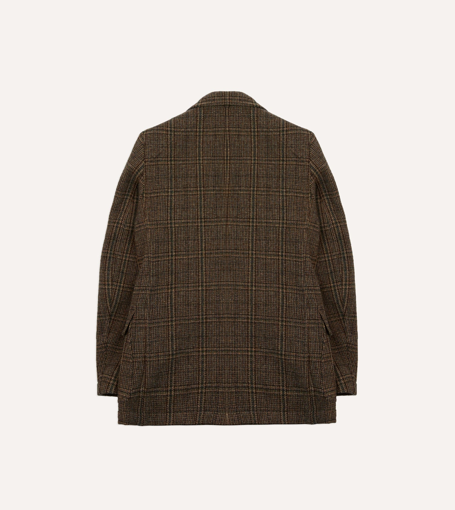 Brown Check Harris Tweed Games Blazer Mk. VII