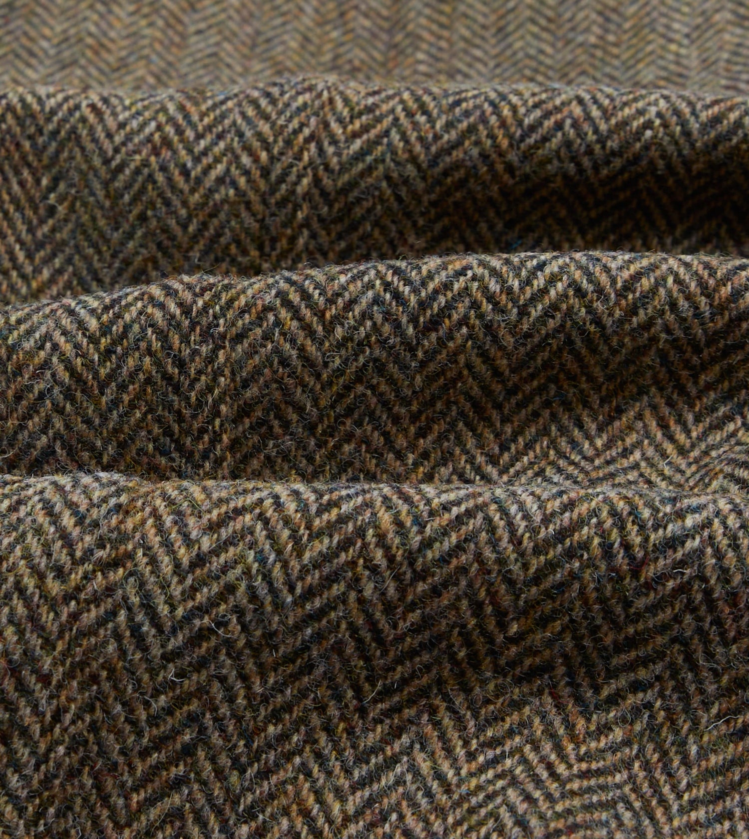 Olive Herringbone Harris Tweed Games Blazer Mk. VII