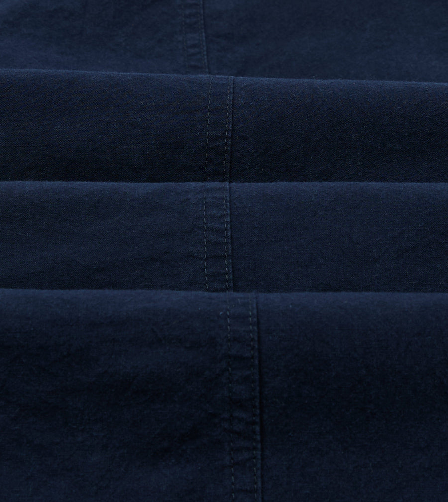 Navy Cotton-Linen Double Layer Games Blazer