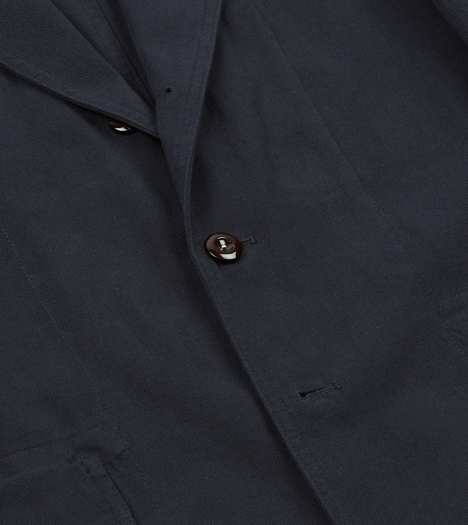 Navy Cotton Twill Field Games Blazer