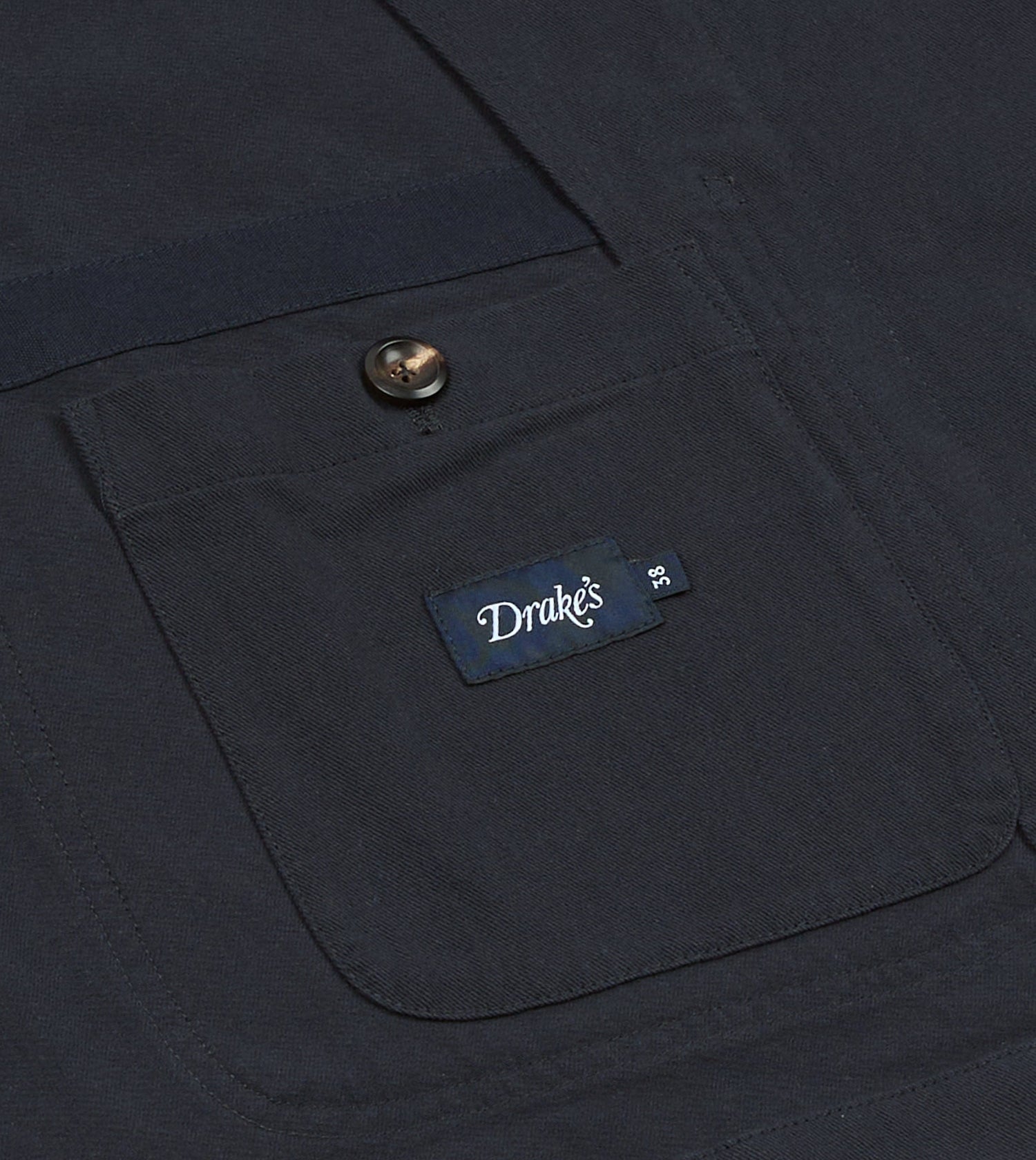Navy Cotton Twill Field Games Blazer