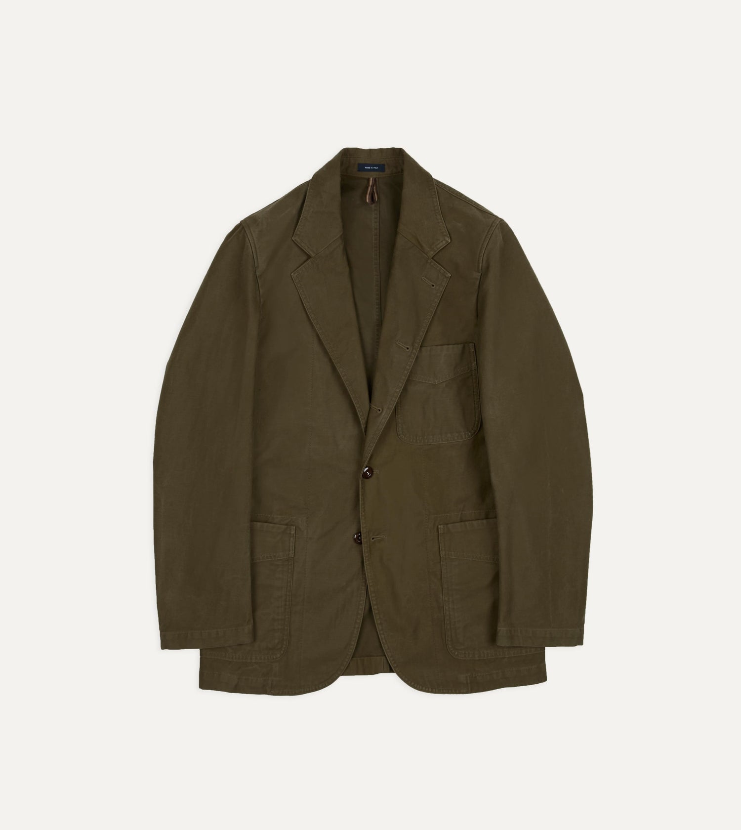 Green Cotton Travel Games Blazer