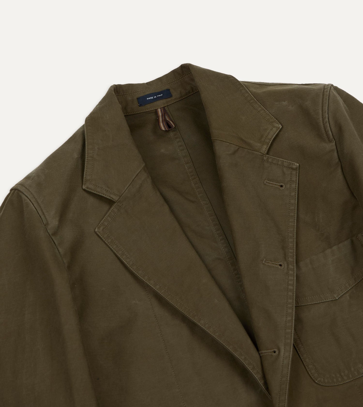 Green Cotton Travel Games Blazer