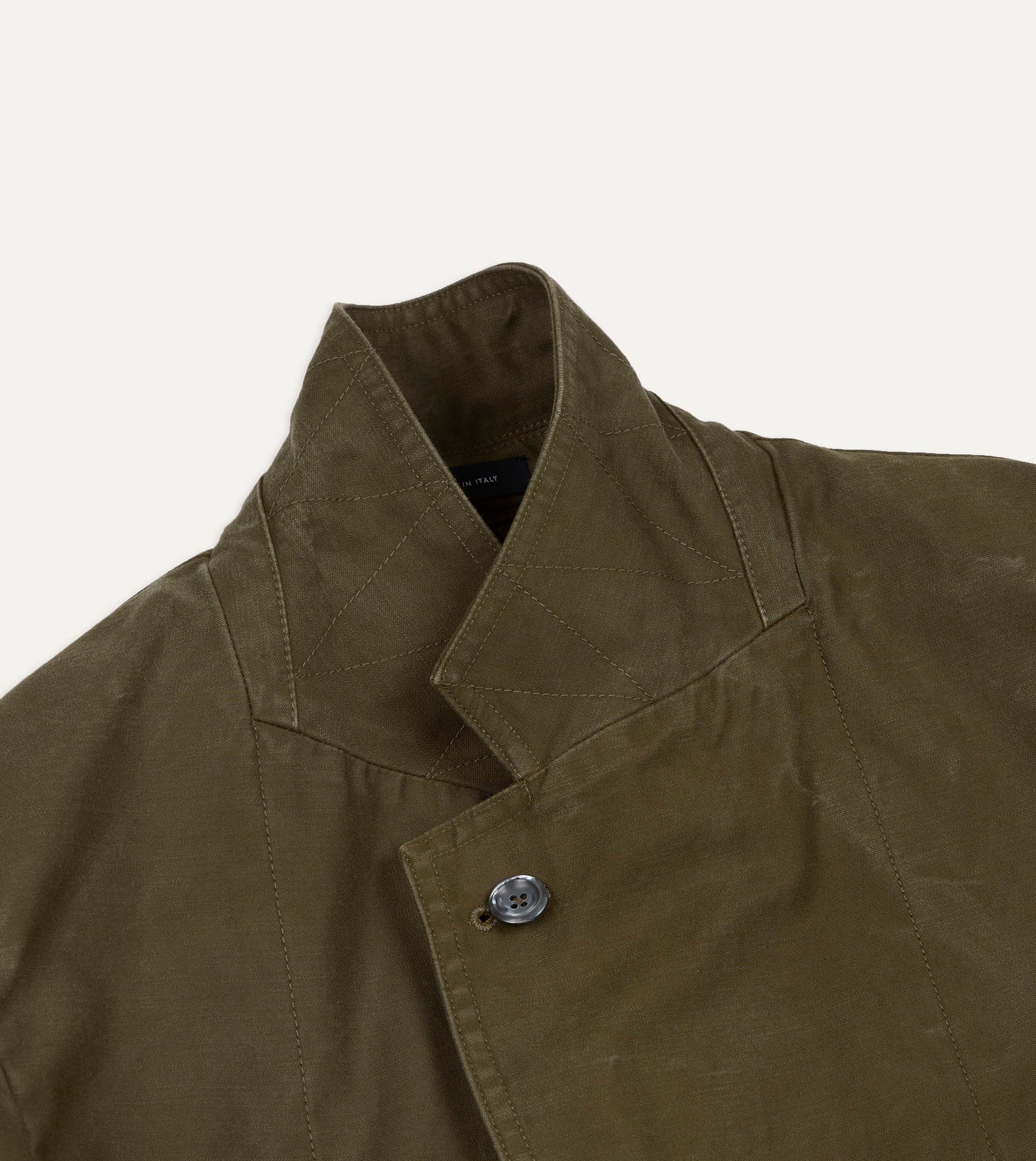 Green Cotton Travel Games Blazer