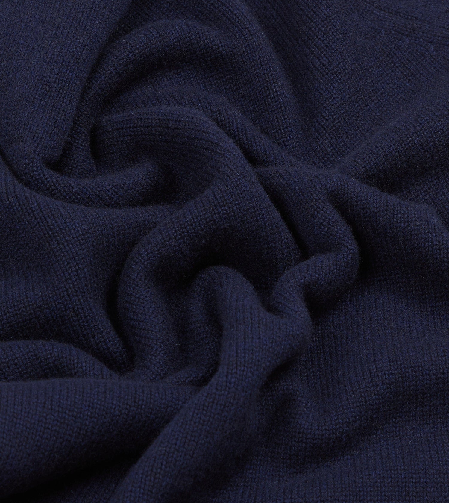 Navy Cashmere Crew Neck Jumper