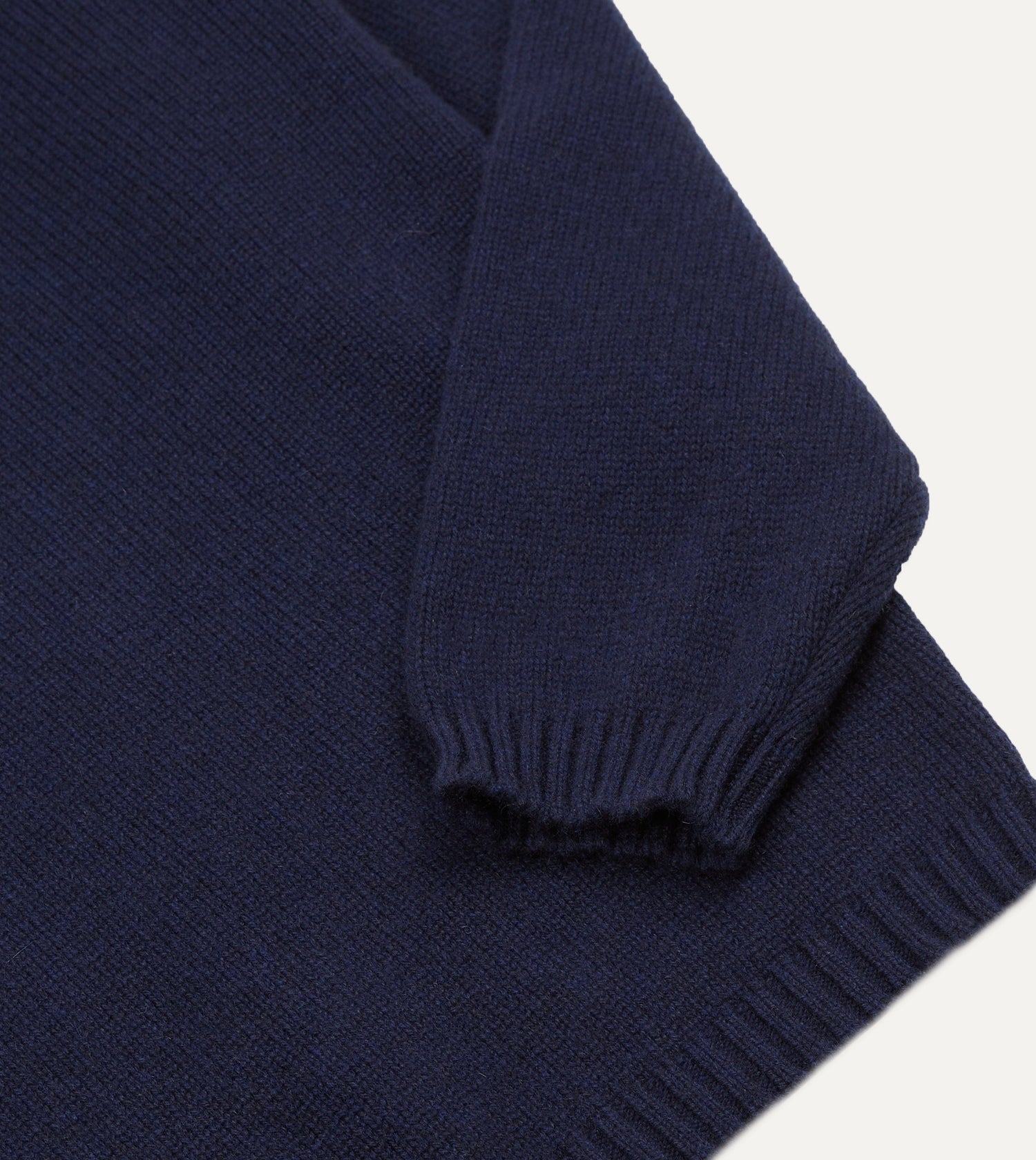Navy Cashmere Crew Neck Jumper