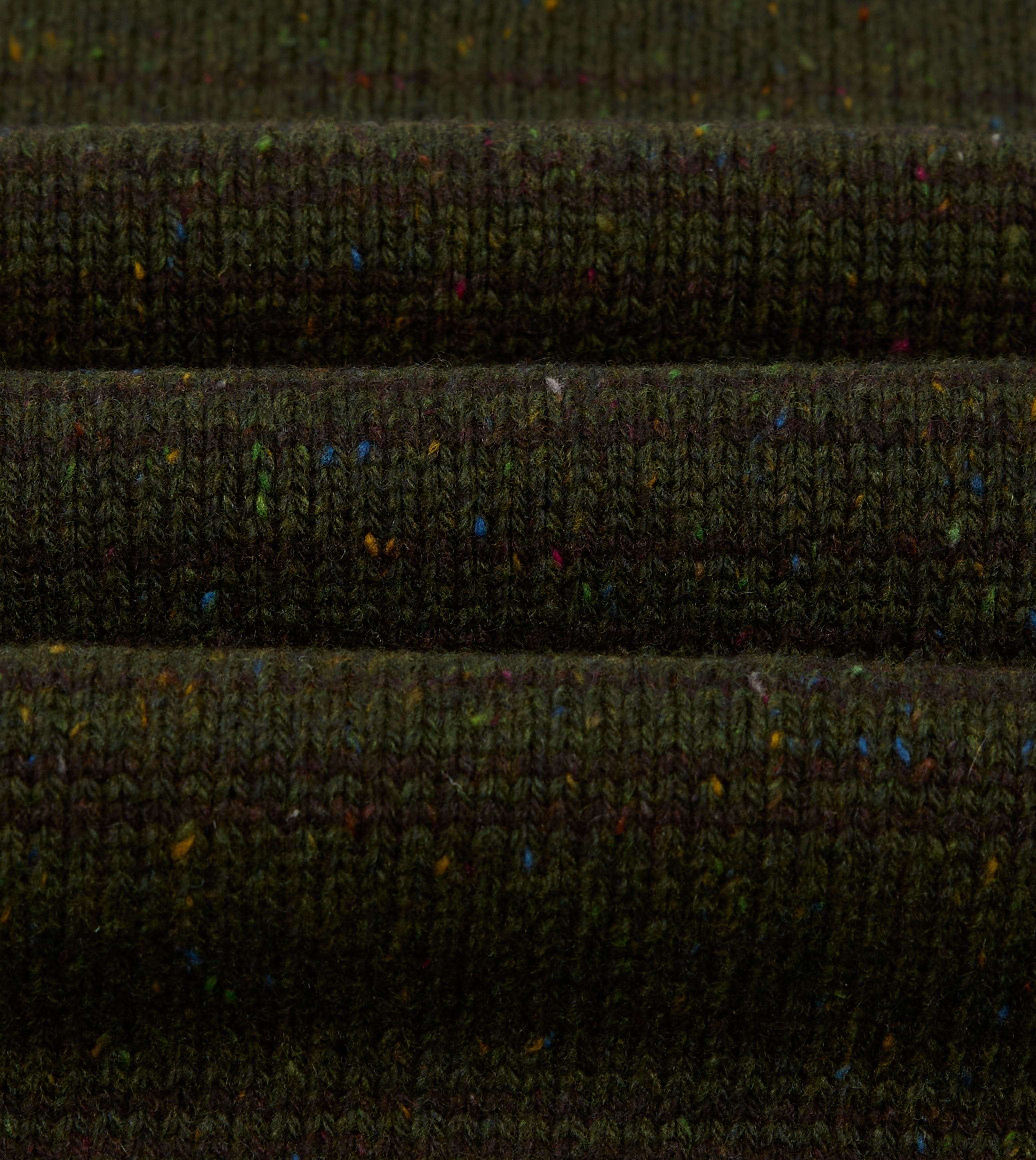 Drake's by A. Levine Olive Wool Jumper